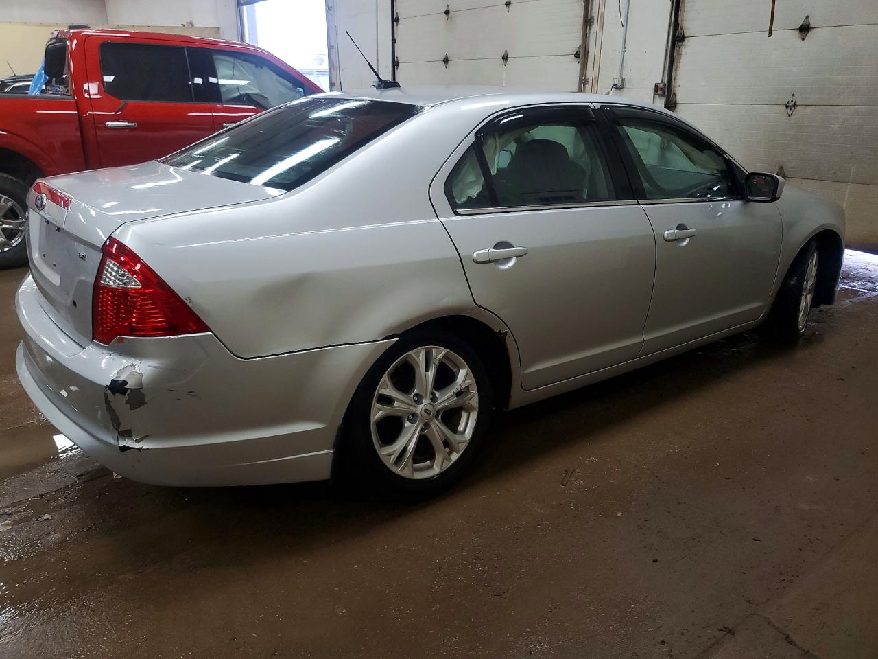 2012 Ford Fusion Se Silver vin: 3FAHP0HA2CR139925