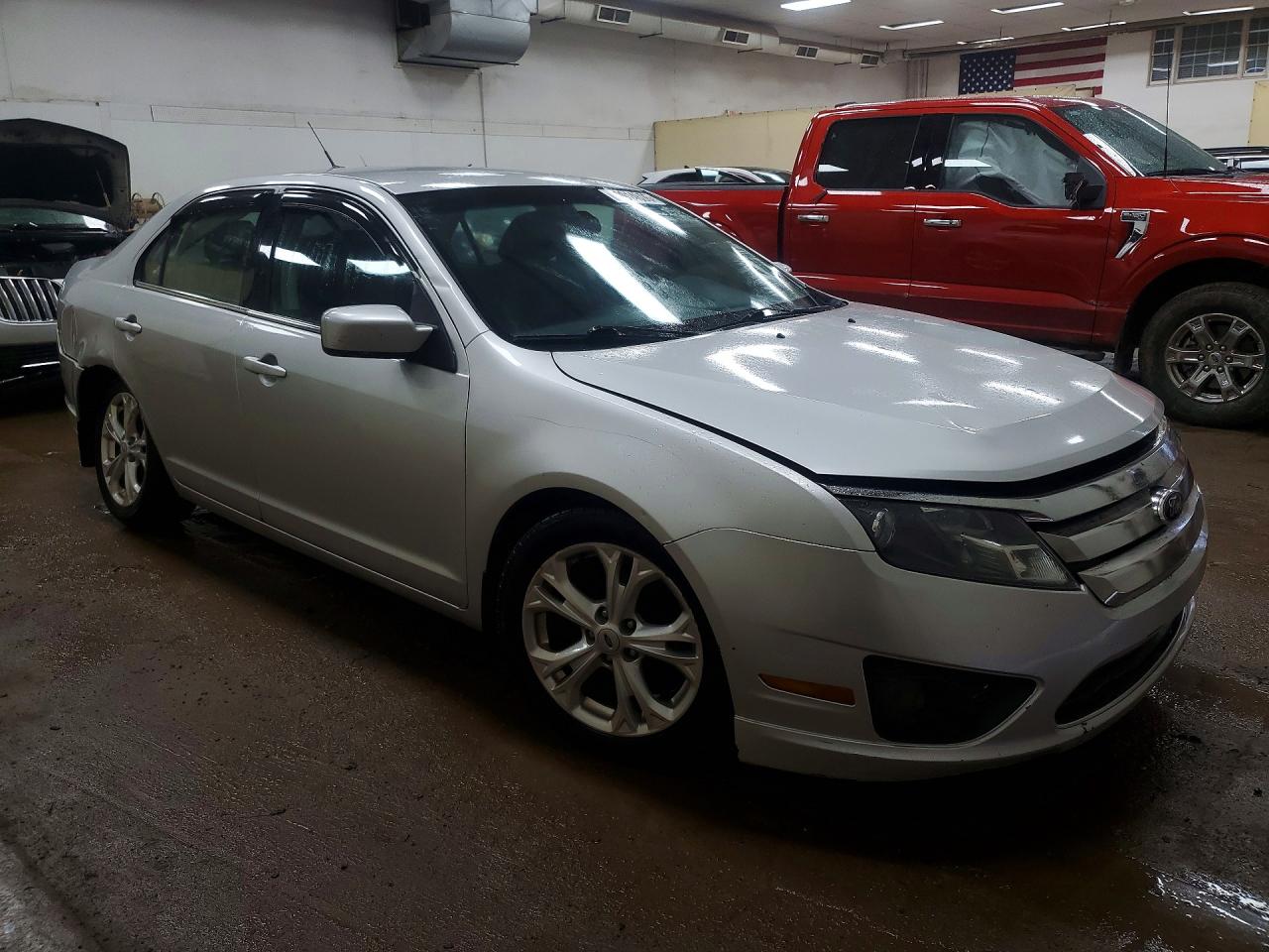2012 Ford Fusion Se Silver vin: 3FAHP0HA2CR139925