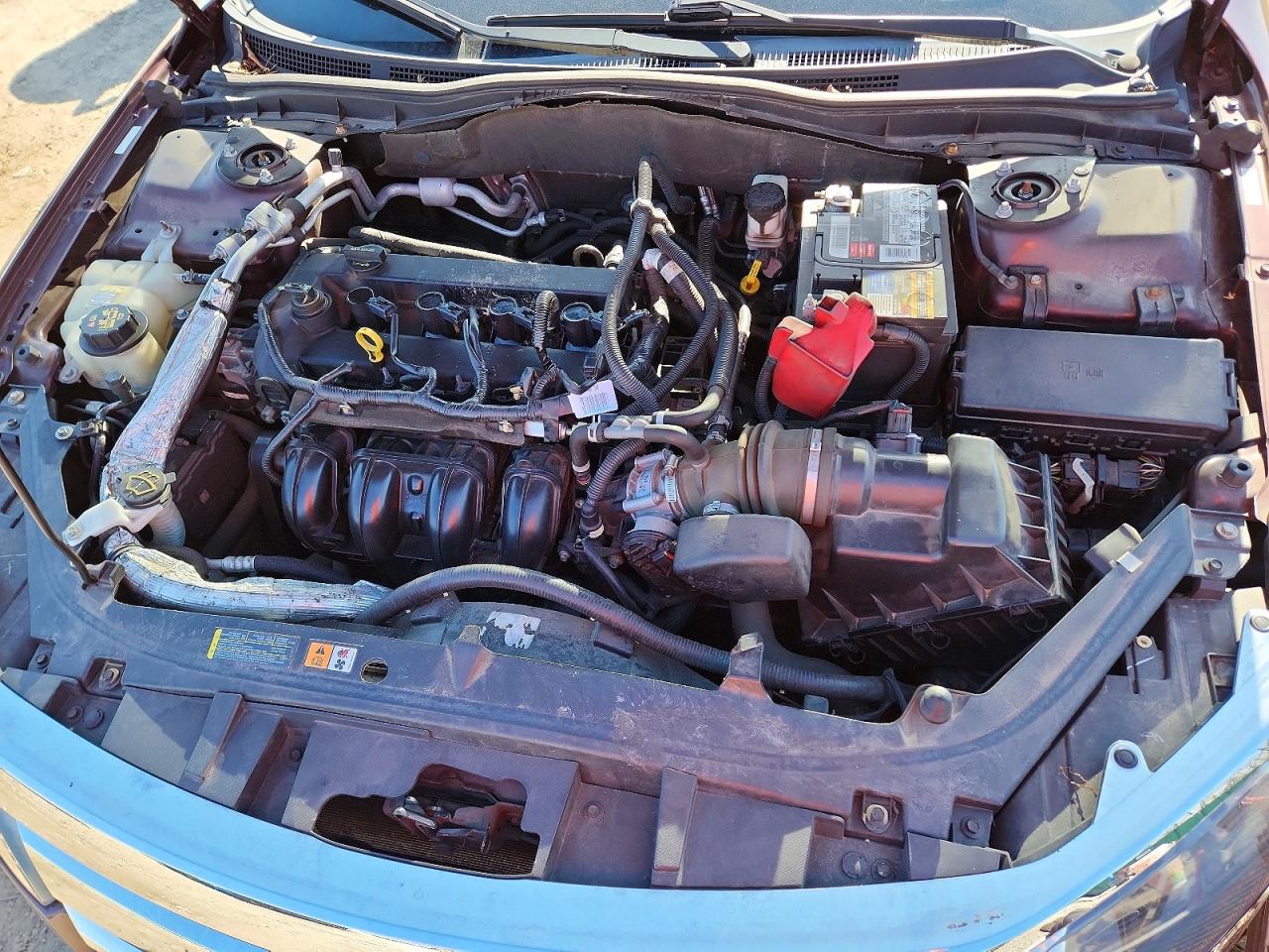 2012 Ford Fusion Se Burgundy vin: 3FAHP0HA2CR140489