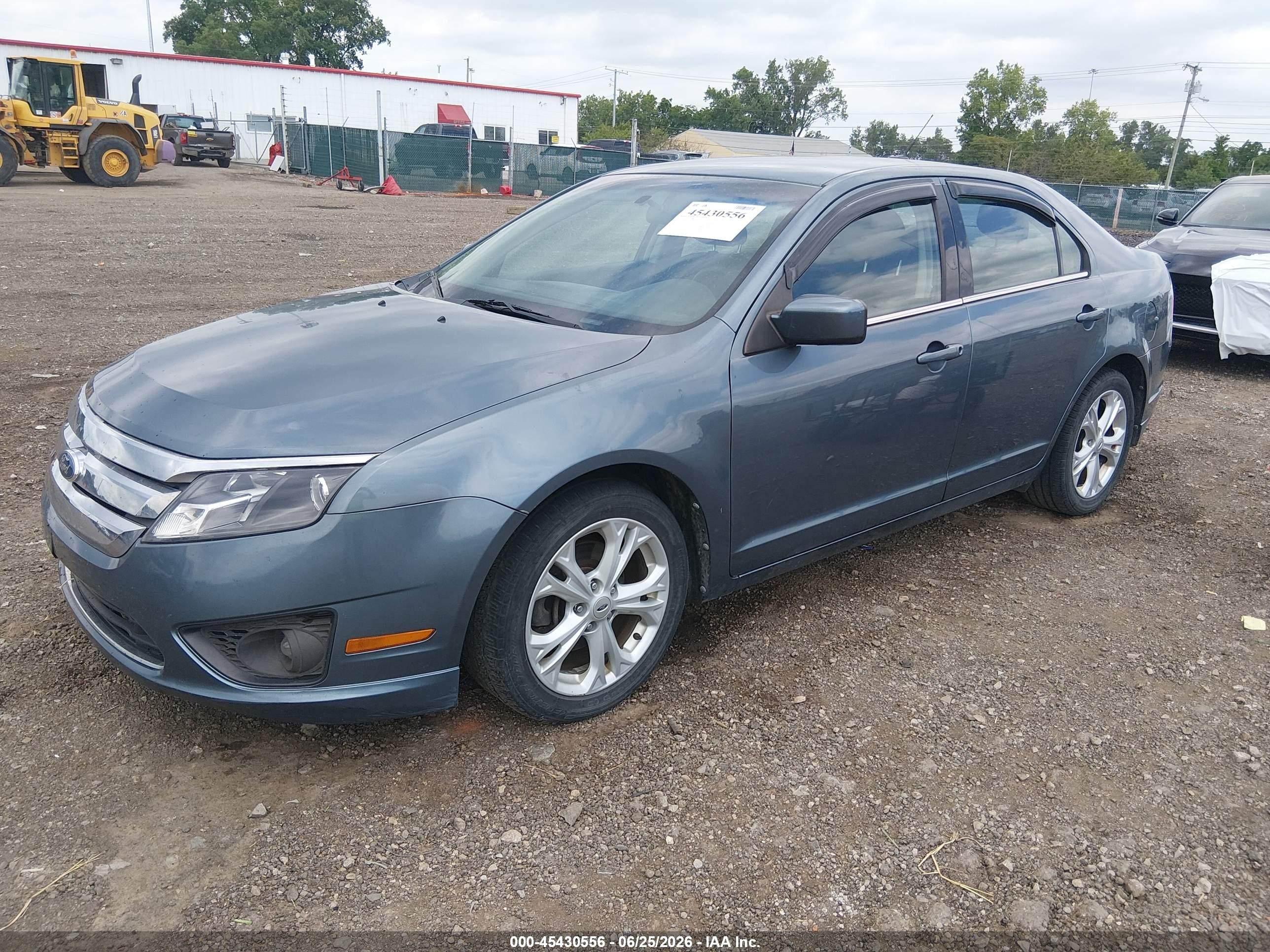 2012 Ford Fusion Se Blue vin: 3FAHP0HA2CR158507