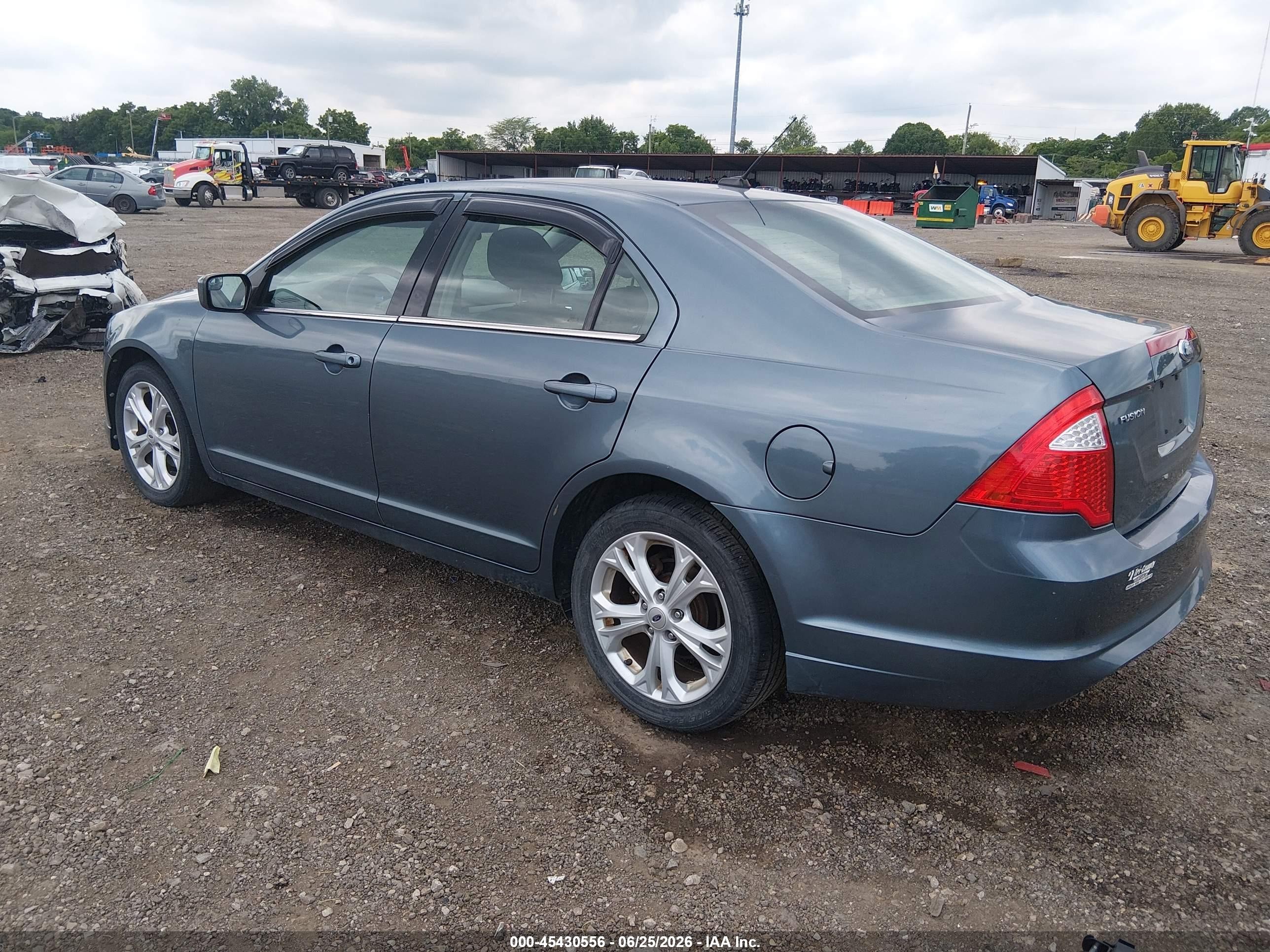 2012 Ford Fusion Se Blue vin: 3FAHP0HA2CR158507