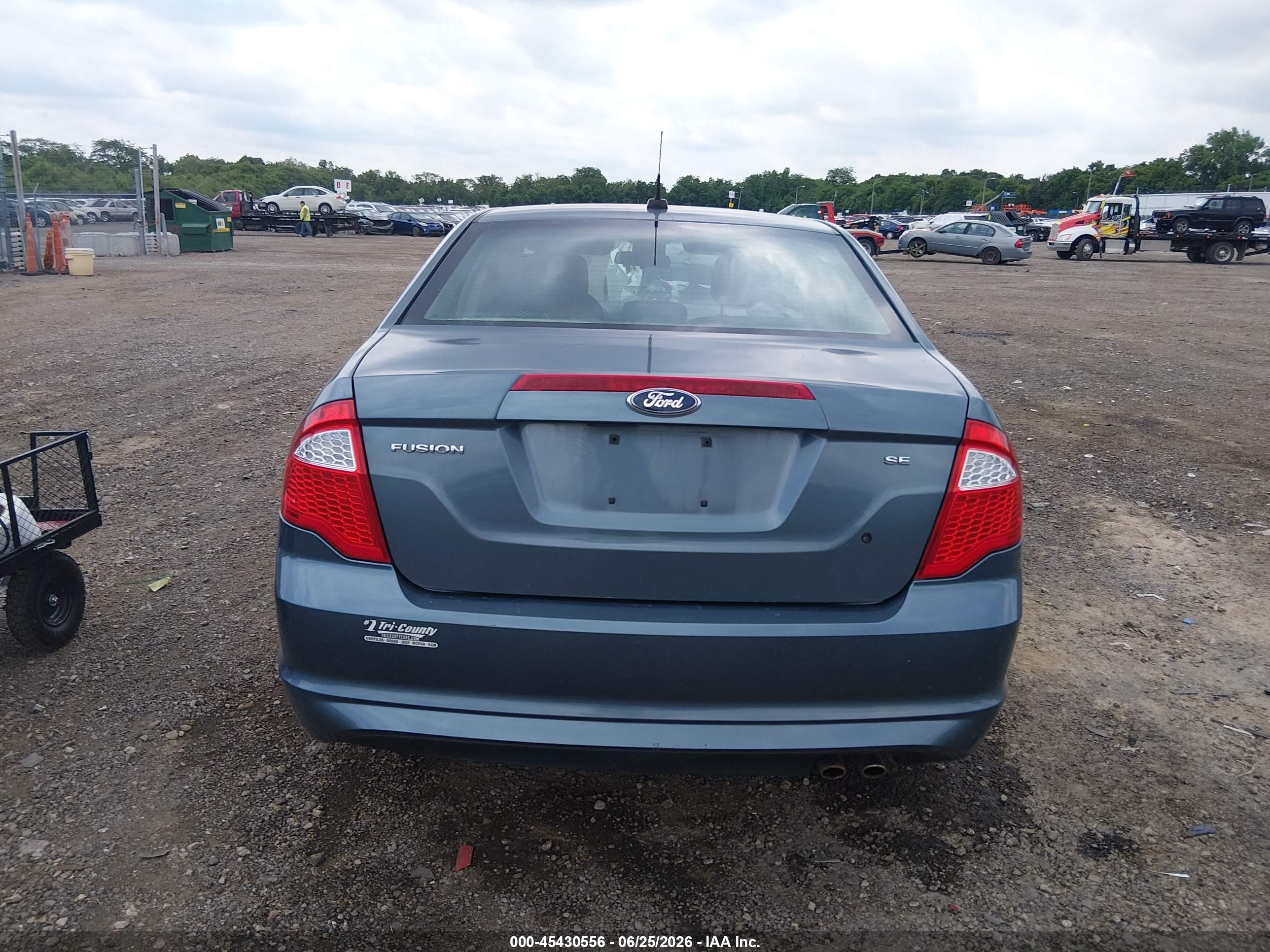 2012 Ford Fusion Se Blue vin: 3FAHP0HA2CR158507