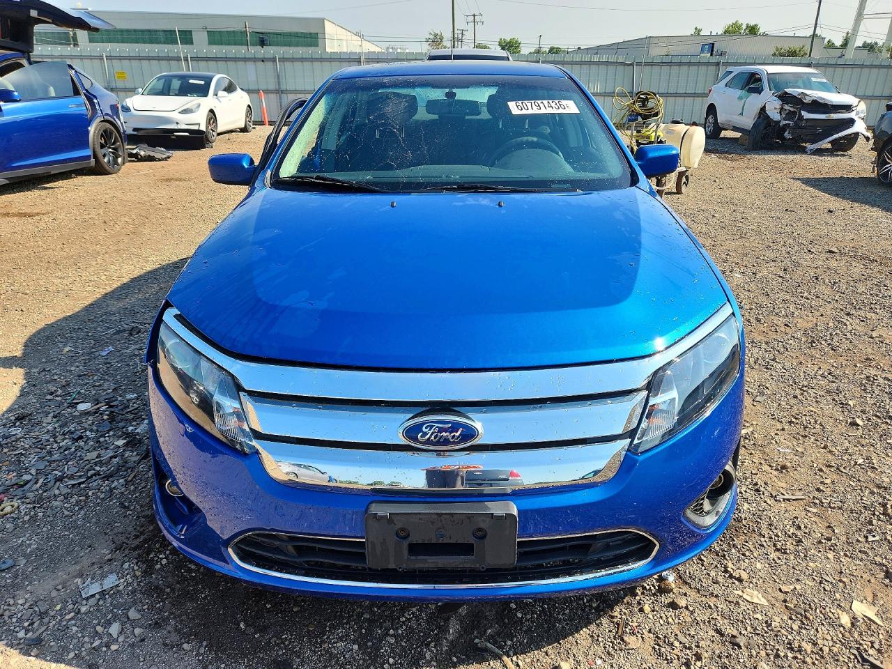 2012 Ford Fusion Se Blue vin: 3FAHP0HA2CR168003