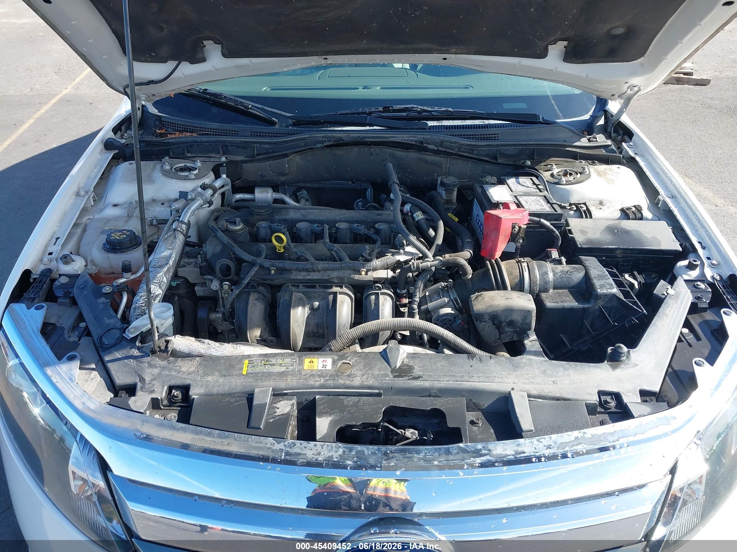 2012 Ford Fusion Se White vin: 3FAHP0HA2CR176991