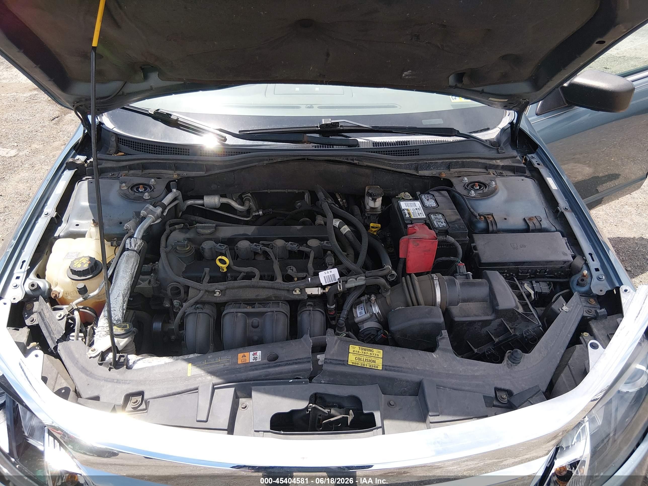 2012 Ford Fusion Se Light Blue vin: 3FAHP0HA2CR221640