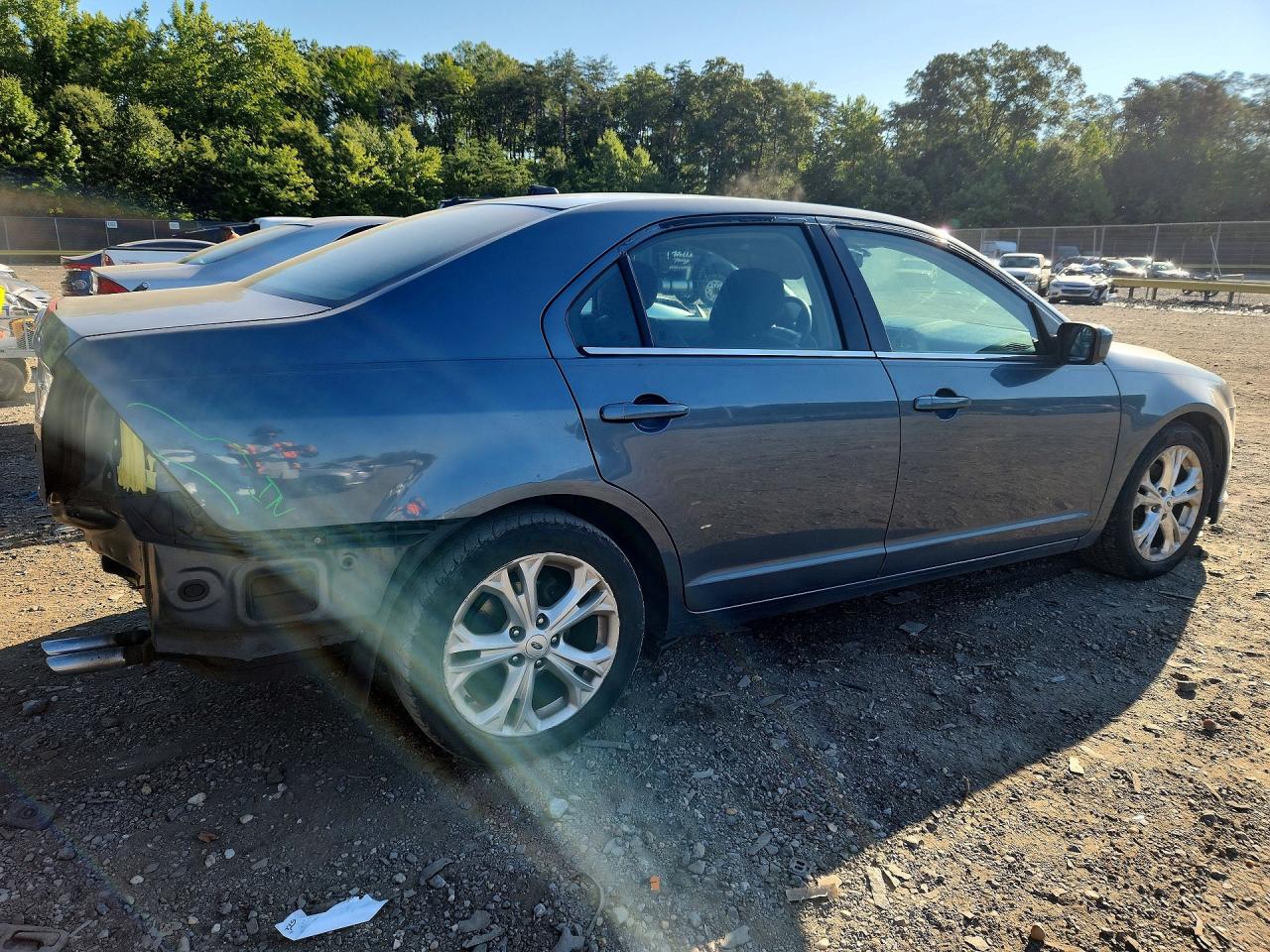 2012 Ford Fusion Se Gray vin: 3FAHP0HA2CR234503