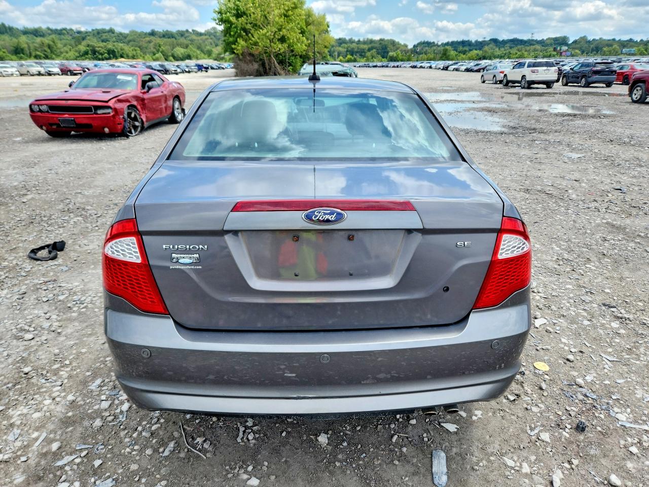 2012 Ford Fusion Se Gray vin: 3FAHP0HA2CR283491