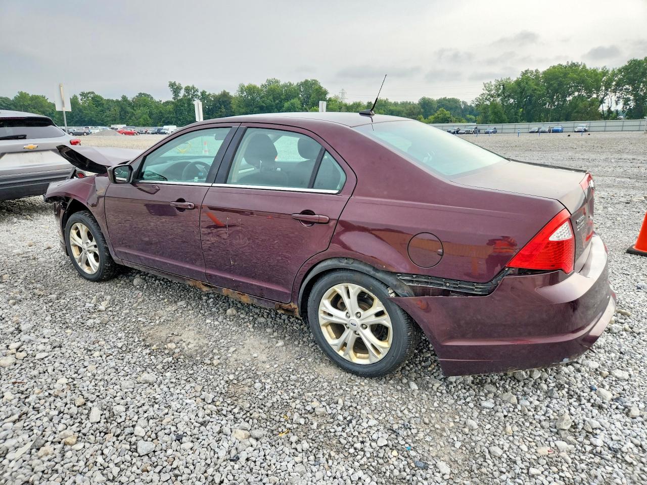 2012 Ford Fusion Se Maroon vin: 3FAHP0HA2CR315811