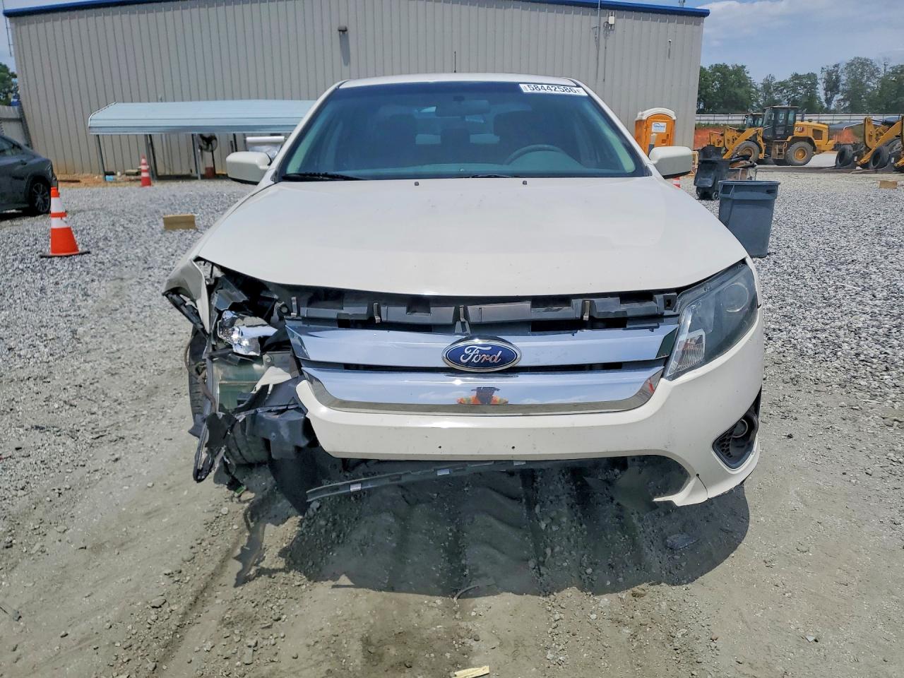 2012 Ford Fusion Se Белый vin: 3FAHP0HA2CR347786