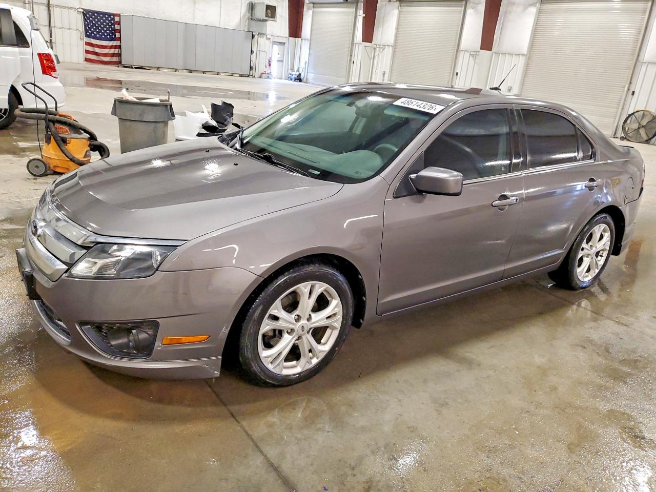 2012 Ford Fusion Se Gray vin: 3FAHP0HA2CR356696