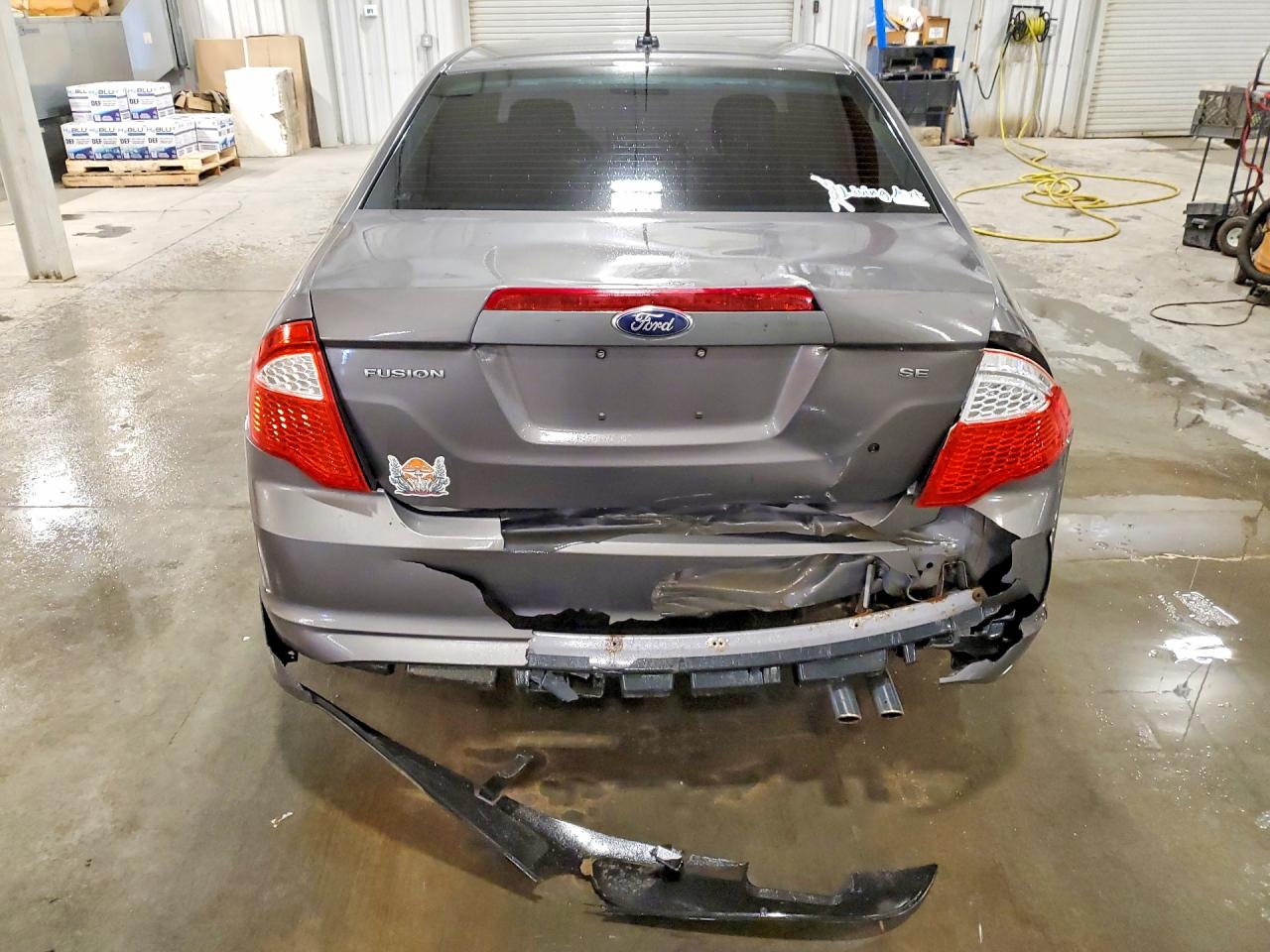 2012 Ford Fusion Se Gray vin: 3FAHP0HA2CR356696
