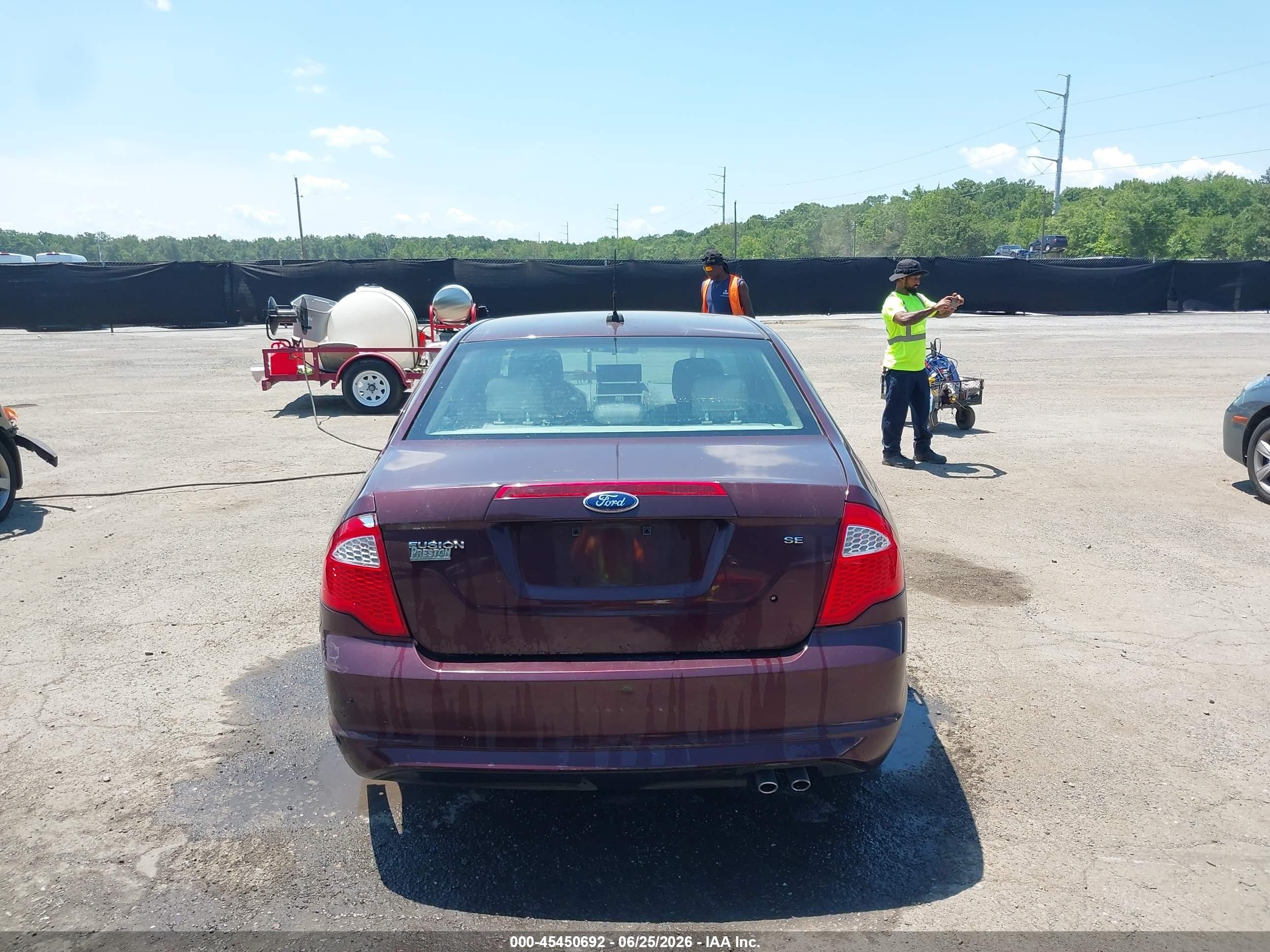 2012 Ford Fusion Se Purple vin: 3FAHP0HA2CR373384
