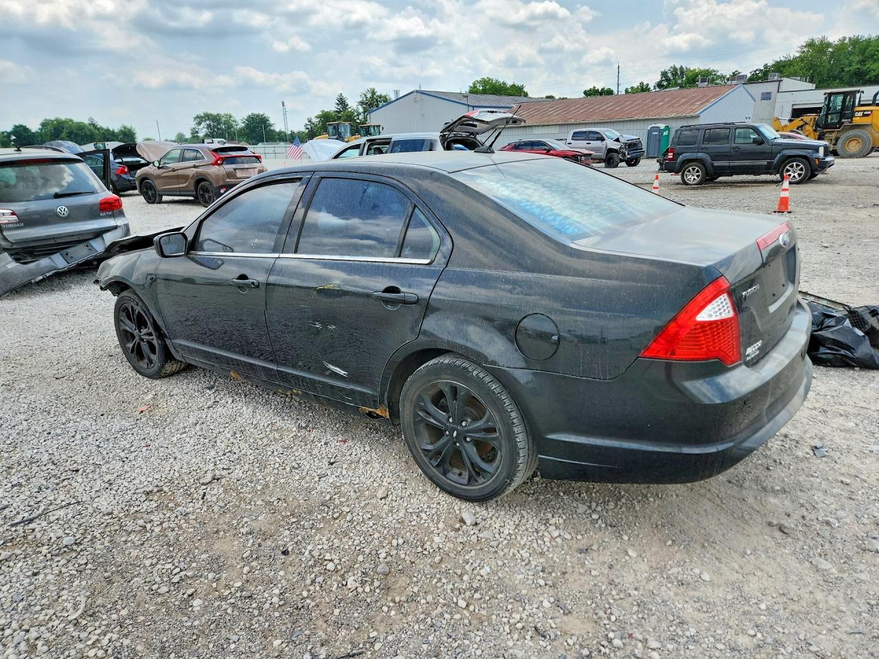 2012 Ford Fusion Se Black vin: 3FAHP0HA2CR374602