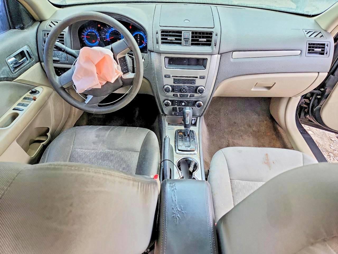 2012 Ford Fusion Se Black vin: 3FAHP0HA2CR374602