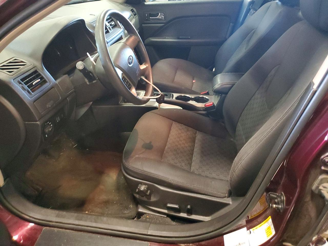 2012 Ford Fusion Se Burgundy vin: 3FAHP0HA2CR376267