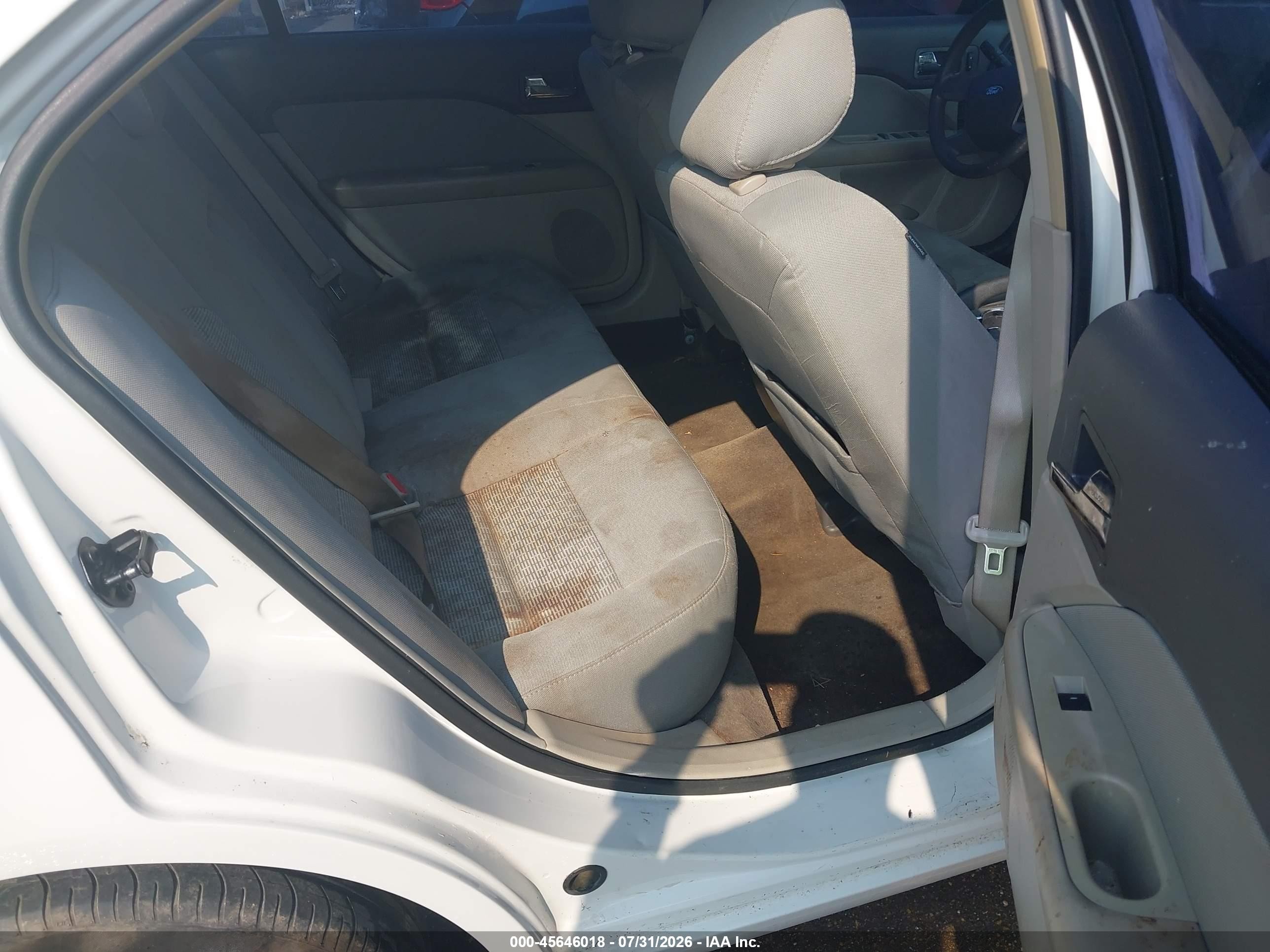 2012 Ford Fusion Se White vin: 3FAHP0HA2CR379752
