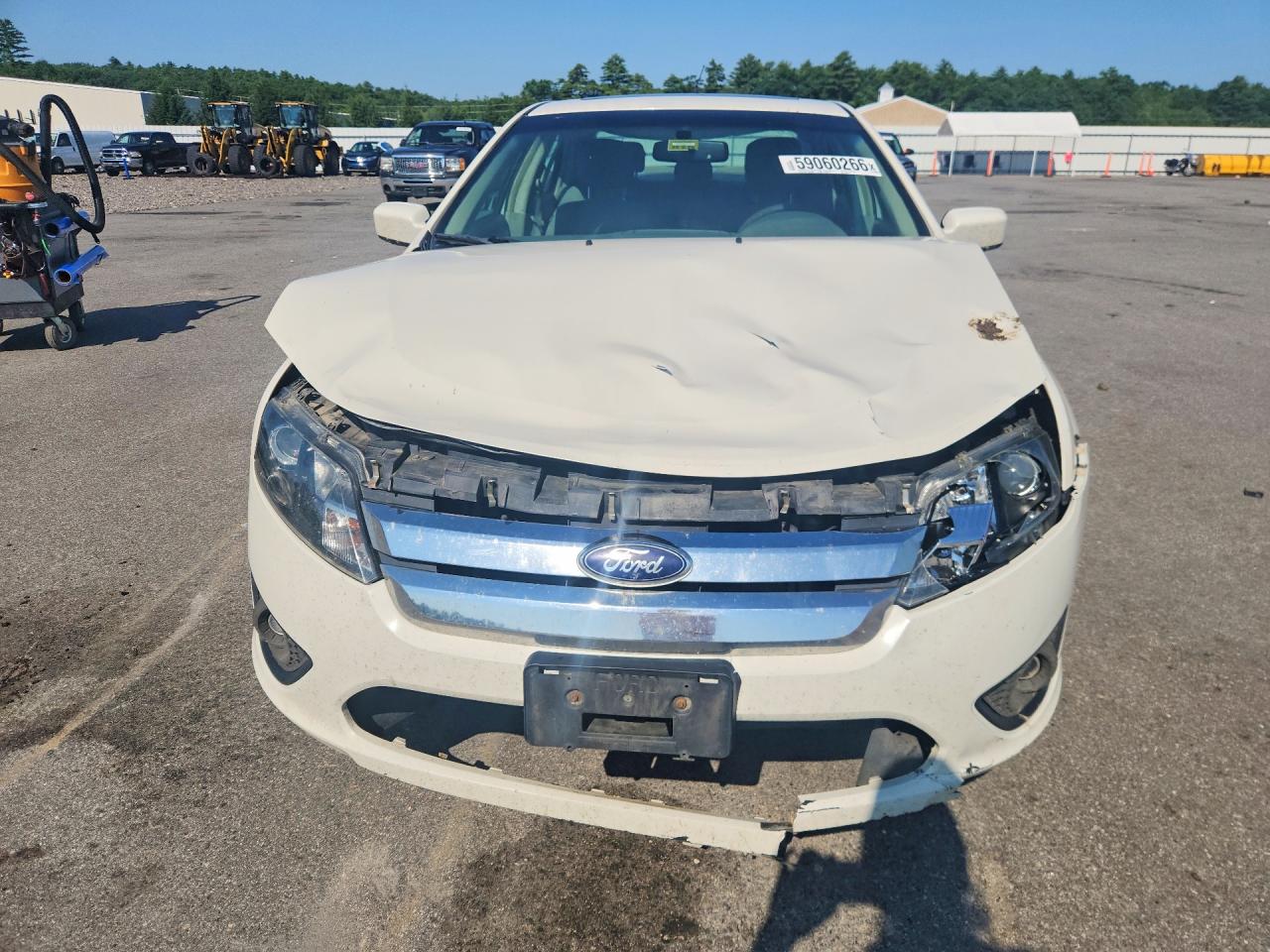 2012 Ford Fusion Se White vin: 3FAHP0HA2CR386104