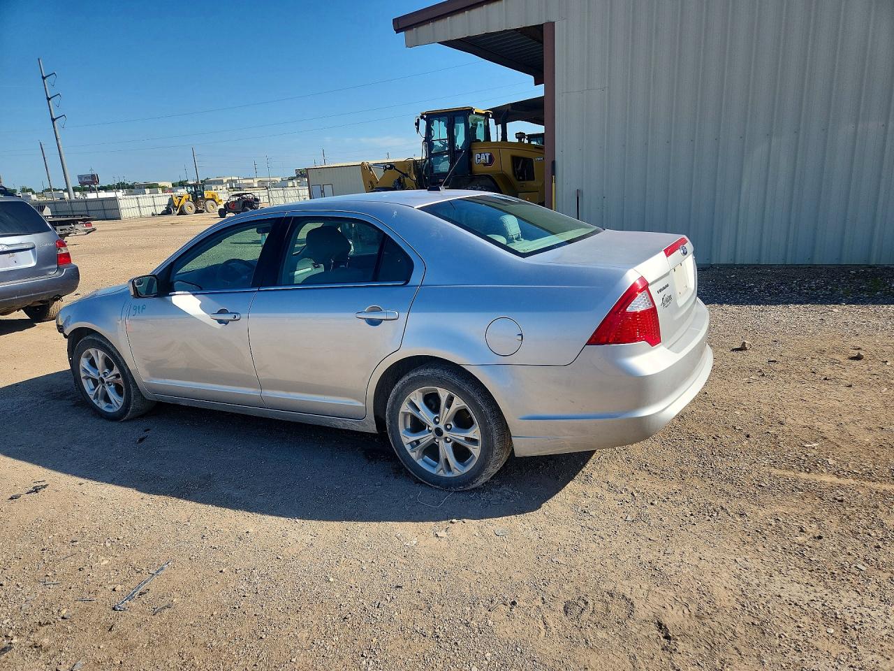 2012 Ford Fusion Se Silver vin: 3FAHP0HA2CR414340