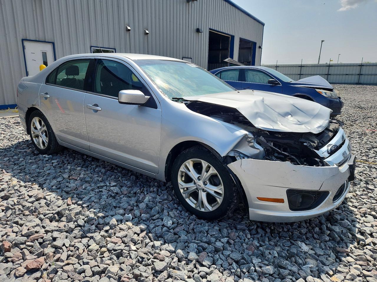 2012 Ford Fusion Se Gray vin: 3FAHP0HA2CR415603