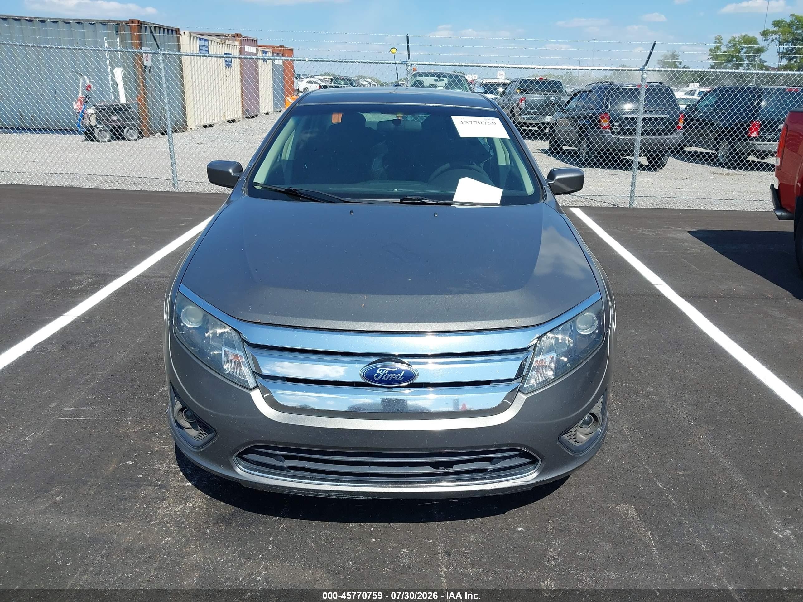 2012 Ford Fusion Se Gray vin: 3FAHP0HA2CR428044