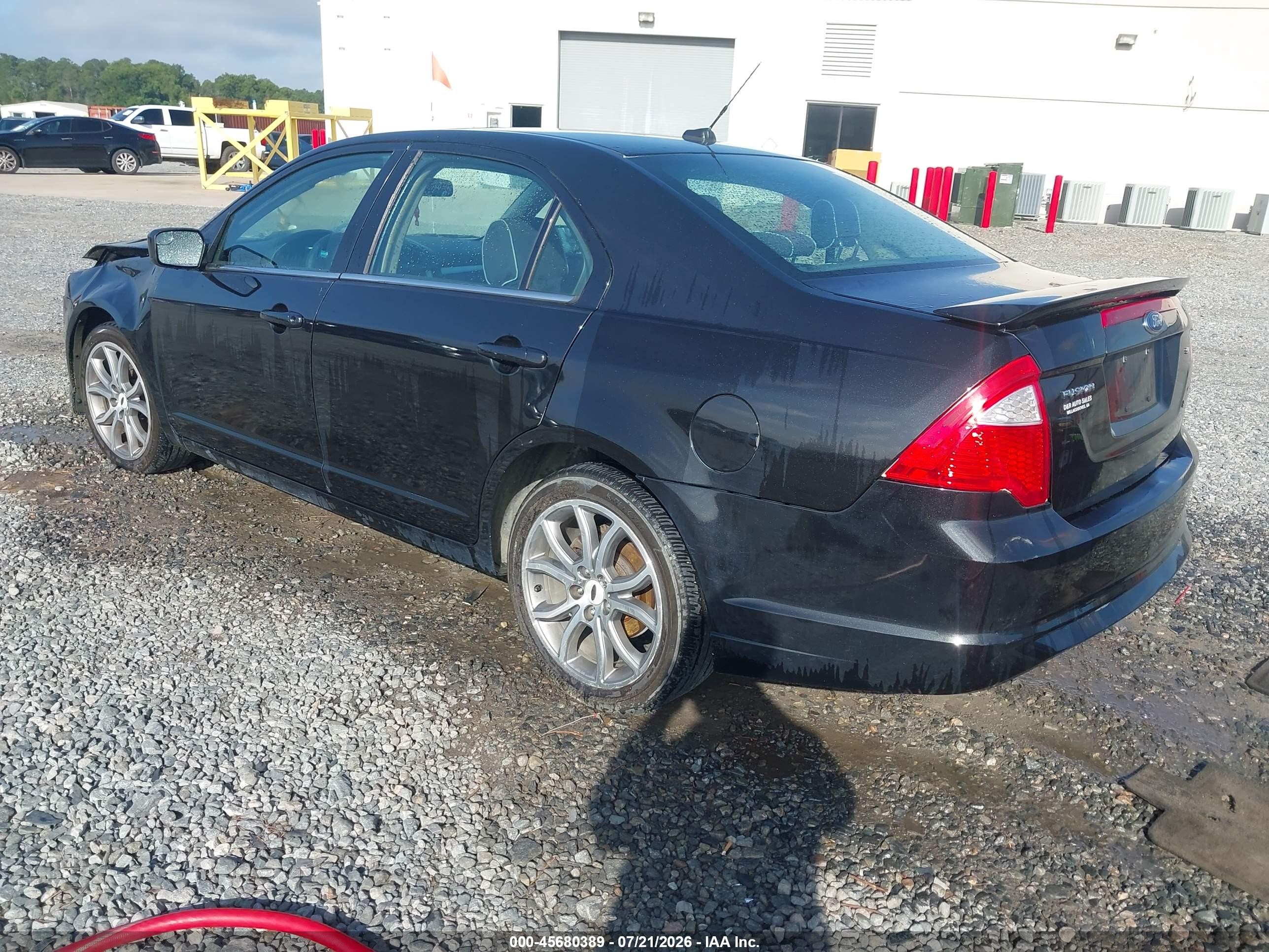 2012 Ford Fusion Se Black vin: 3FAHP0HA2CR429372
