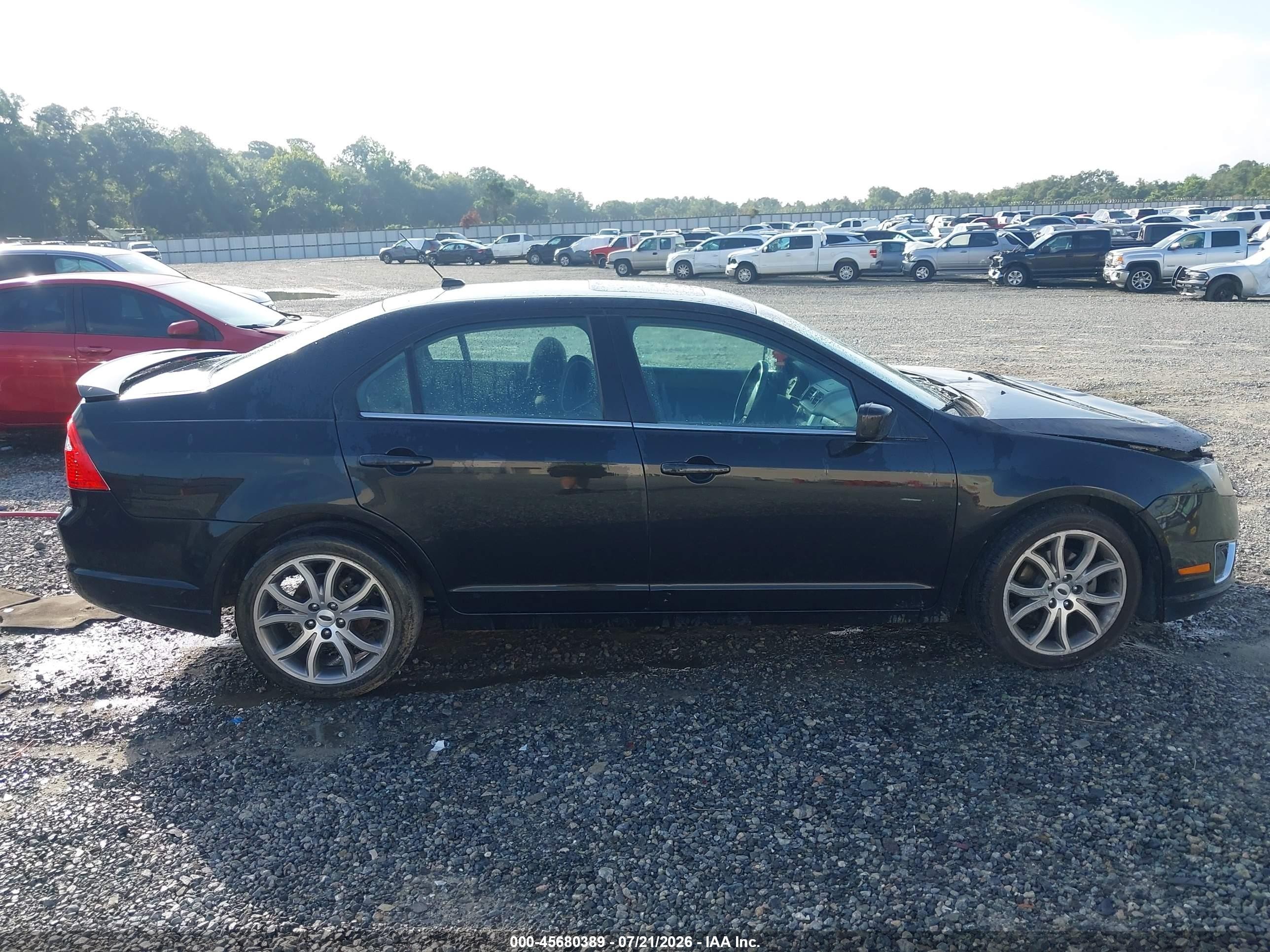 2012 Ford Fusion Se Black vin: 3FAHP0HA2CR429372