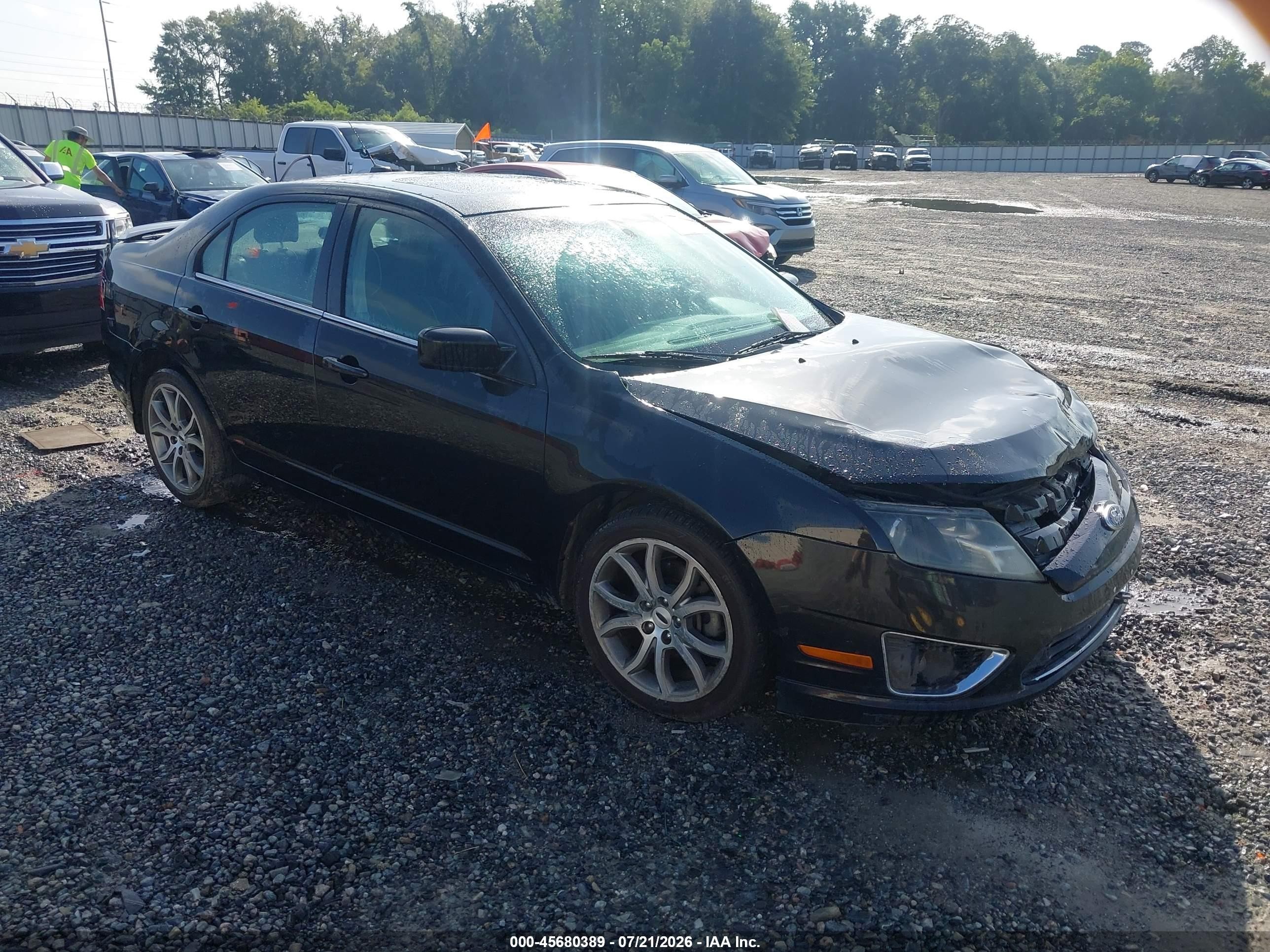 2012 Ford Fusion Se Black vin: 3FAHP0HA2CR429372