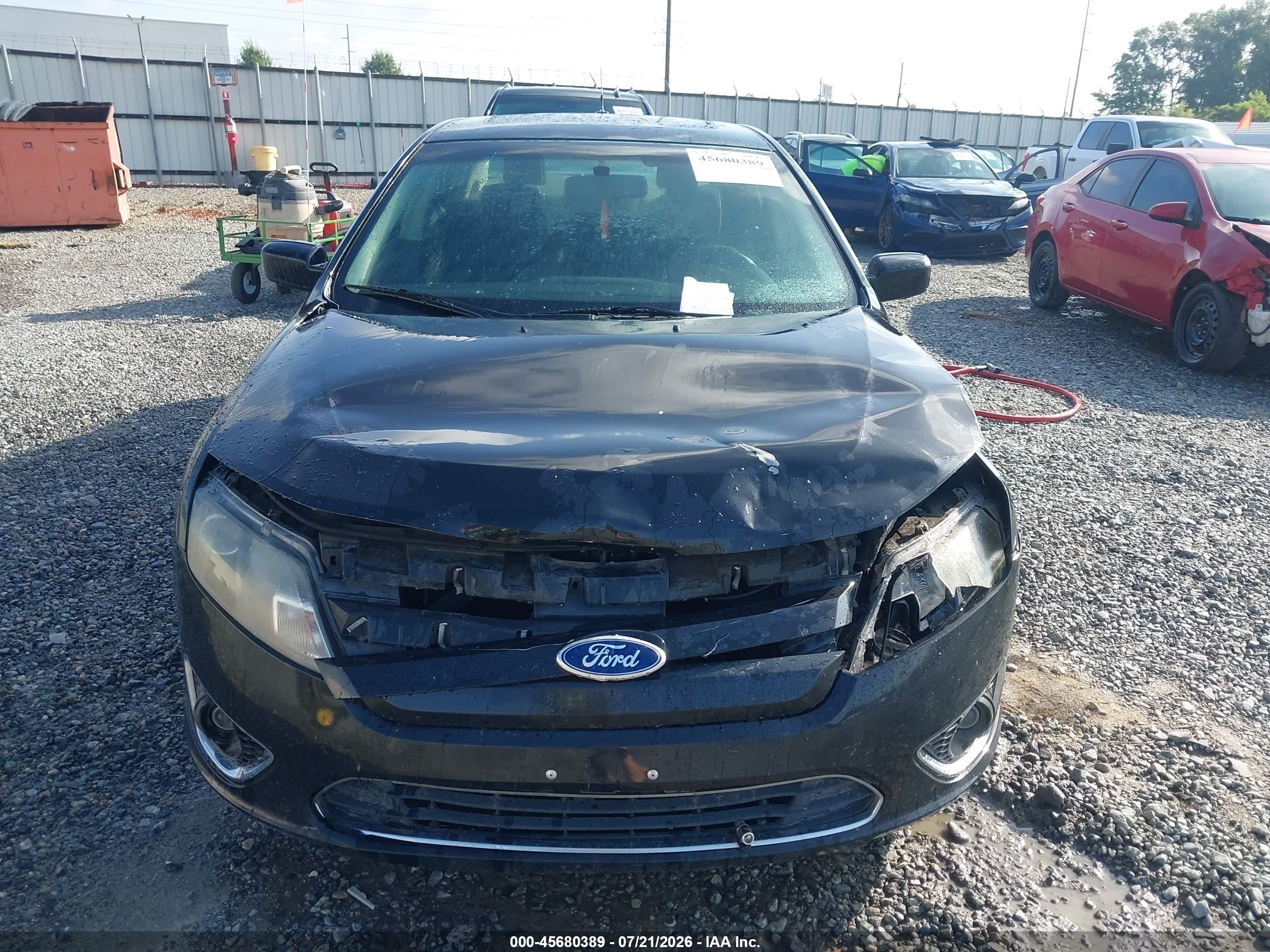 2012 Ford Fusion Se Black vin: 3FAHP0HA2CR429372