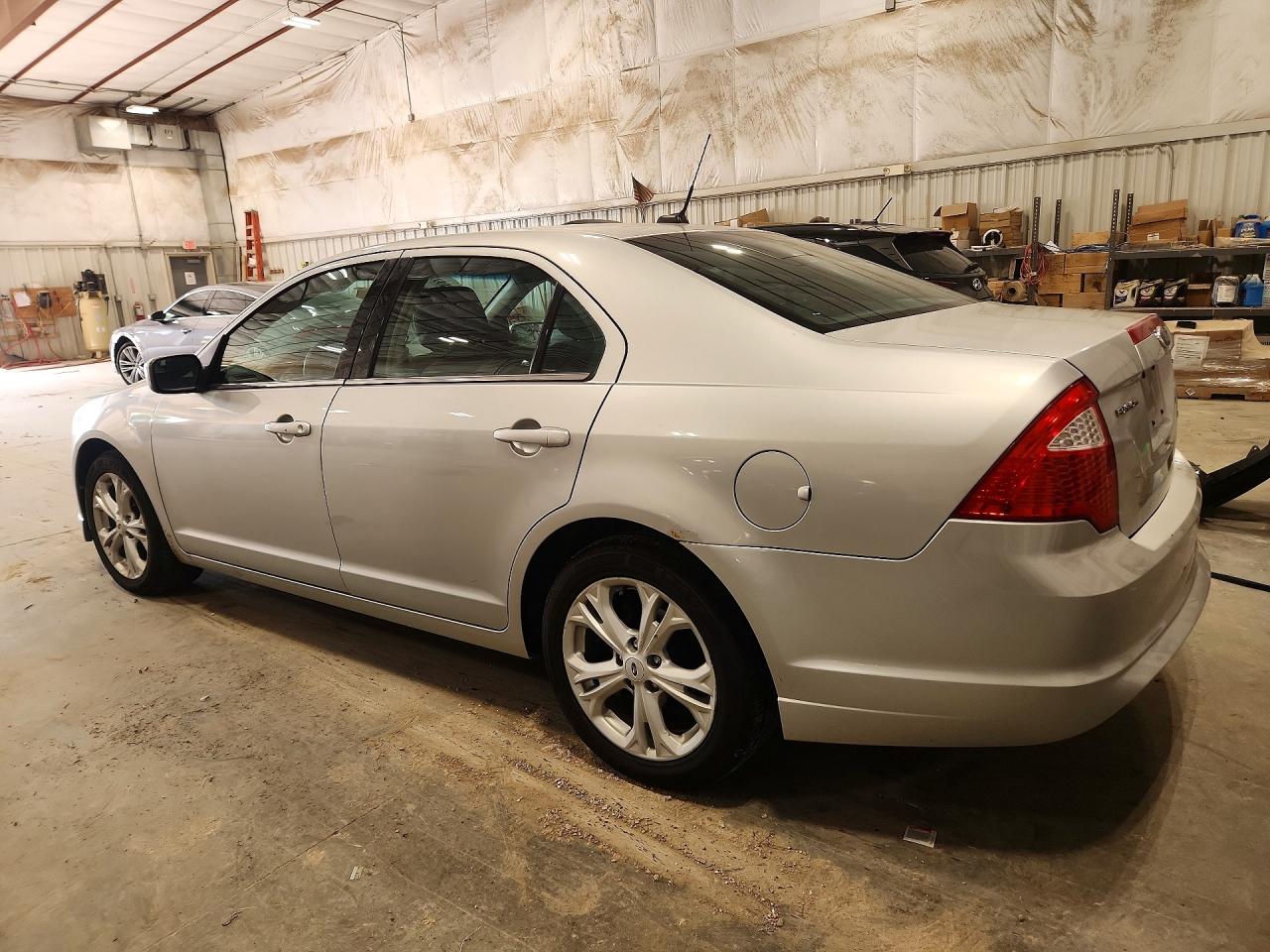 2012 Ford Fusion Se Silver vin: 3FAHP0HA2CR430263