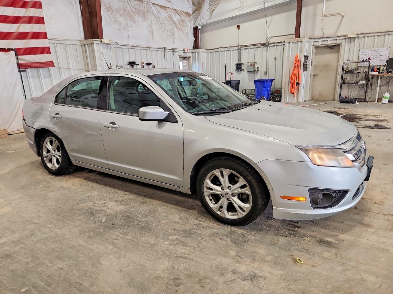 2012 Ford Fusion Se Silver vin: 3FAHP0HA2CR430263