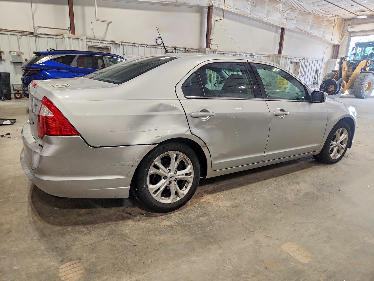 2012 Ford Fusion Se Silver vin: 3FAHP0HA2CR430263