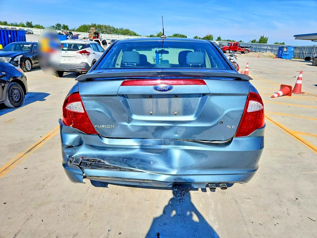 2012 Ford Fusion Se Blue vin: 3FAHP0HA2CR433020