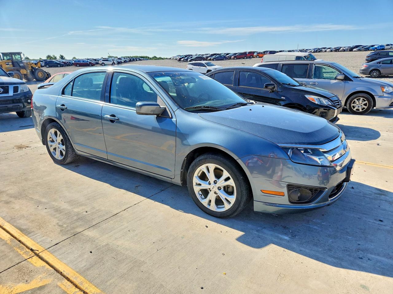 2012 Ford Fusion Se Blue vin: 3FAHP0HA2CR433020