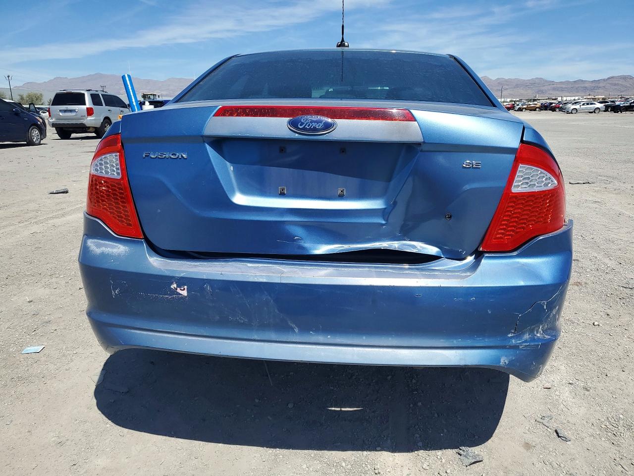 2010 Ford Fusion Se Blue vin: 3FAHP0HA3AR111399