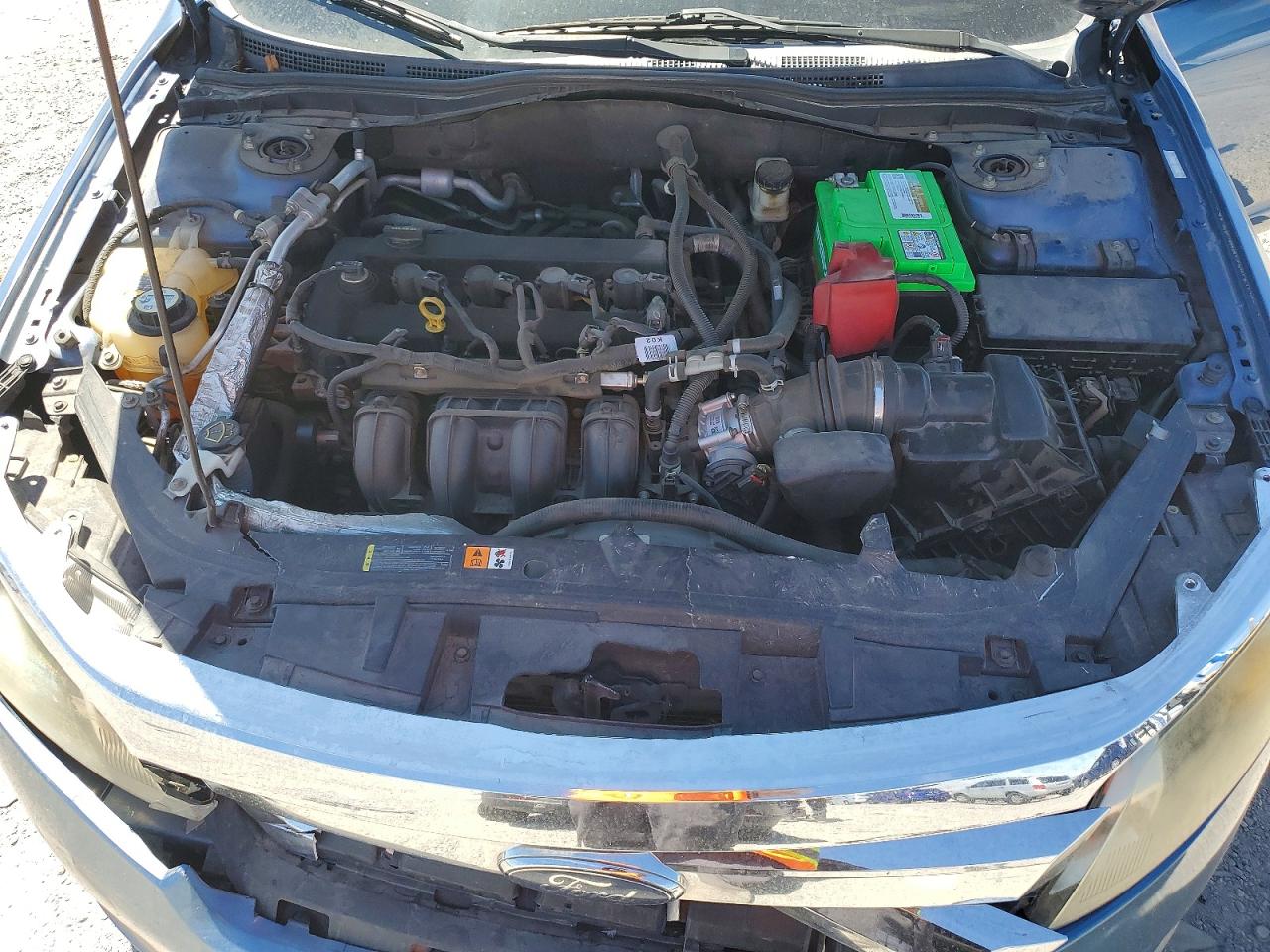 2010 Ford Fusion Se Blue vin: 3FAHP0HA3AR111399