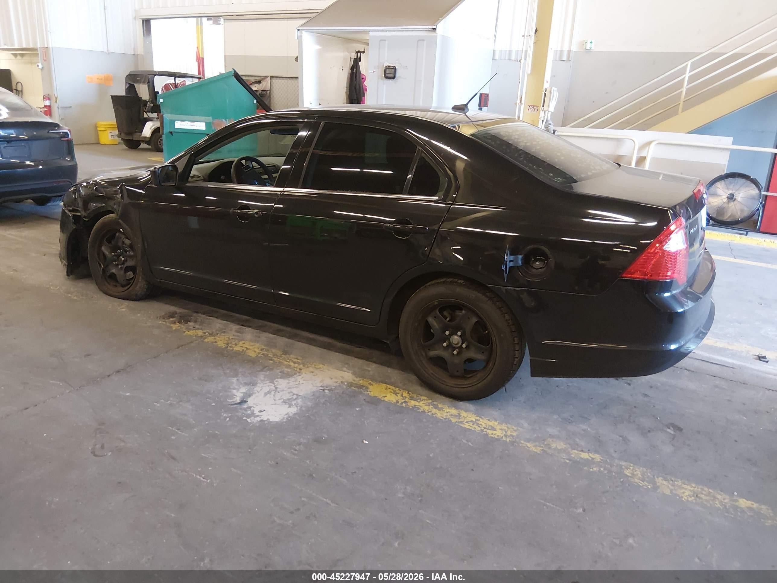 2010 Ford Fusion Se Black vin: 3FAHP0HA3AR124542