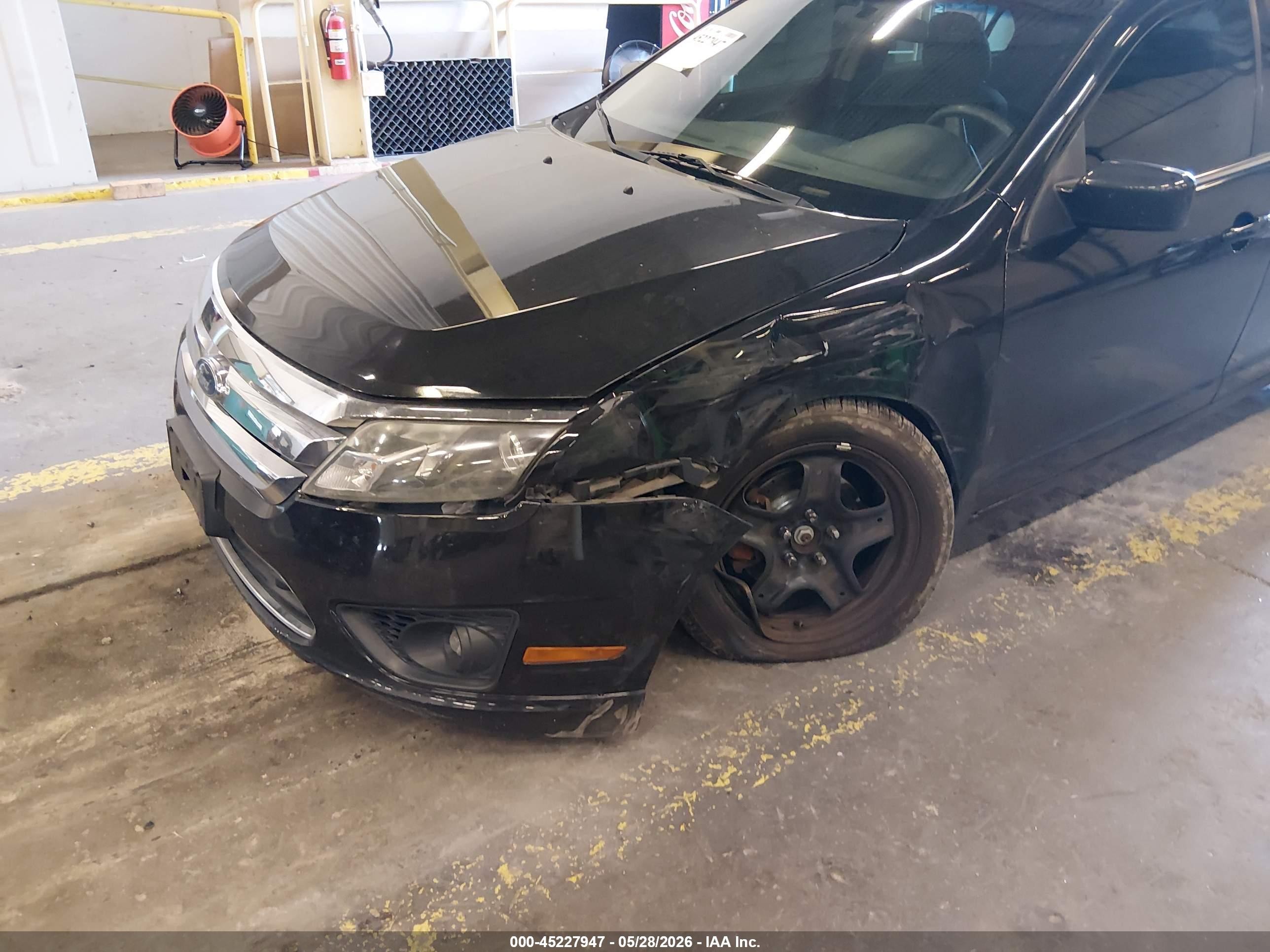 2010 Ford Fusion Se Black vin: 3FAHP0HA3AR124542