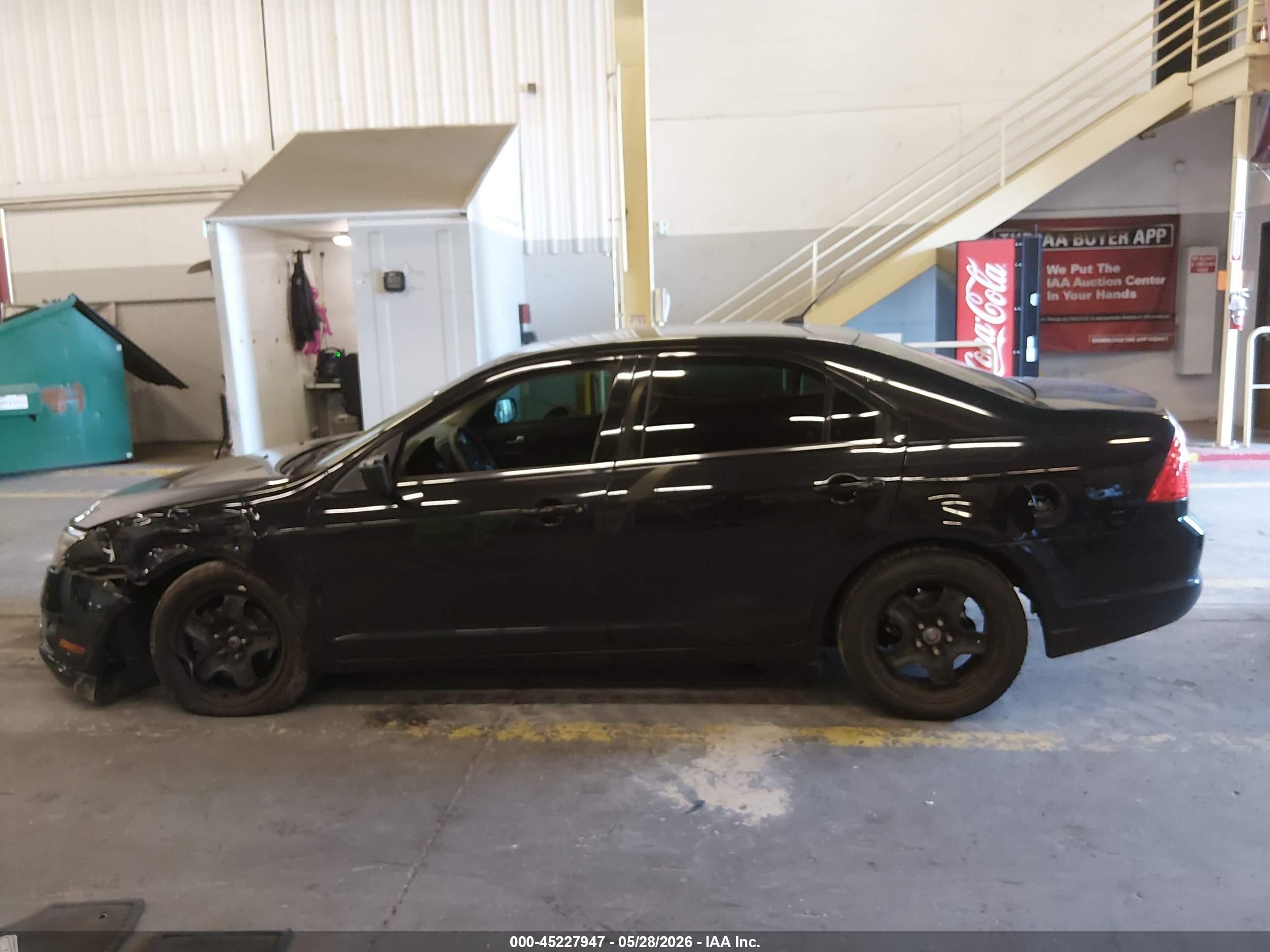 2010 Ford Fusion Se Black vin: 3FAHP0HA3AR124542