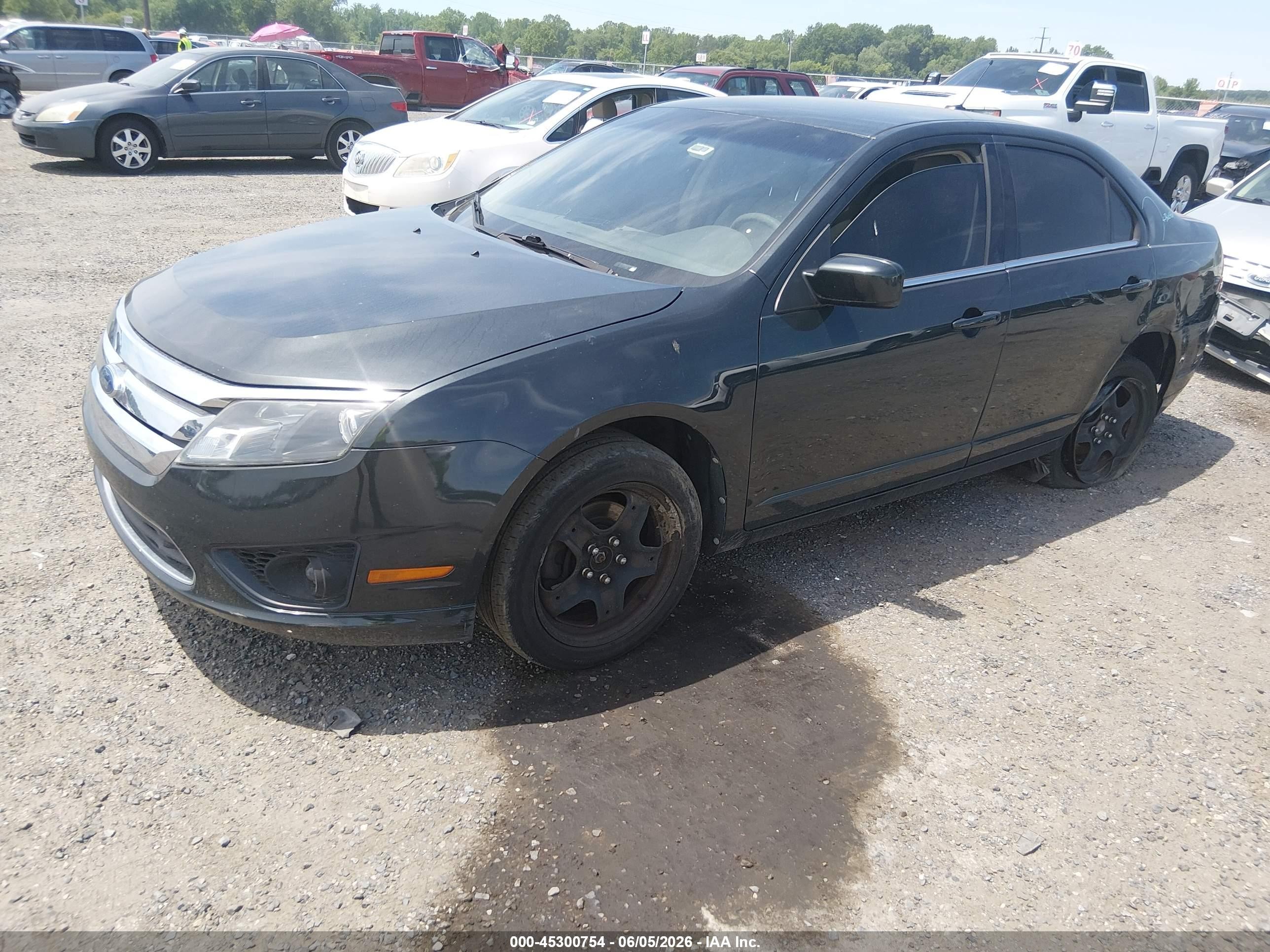 2010 Ford Fusion Se Черный vin: 3FAHP0HA3AR180870