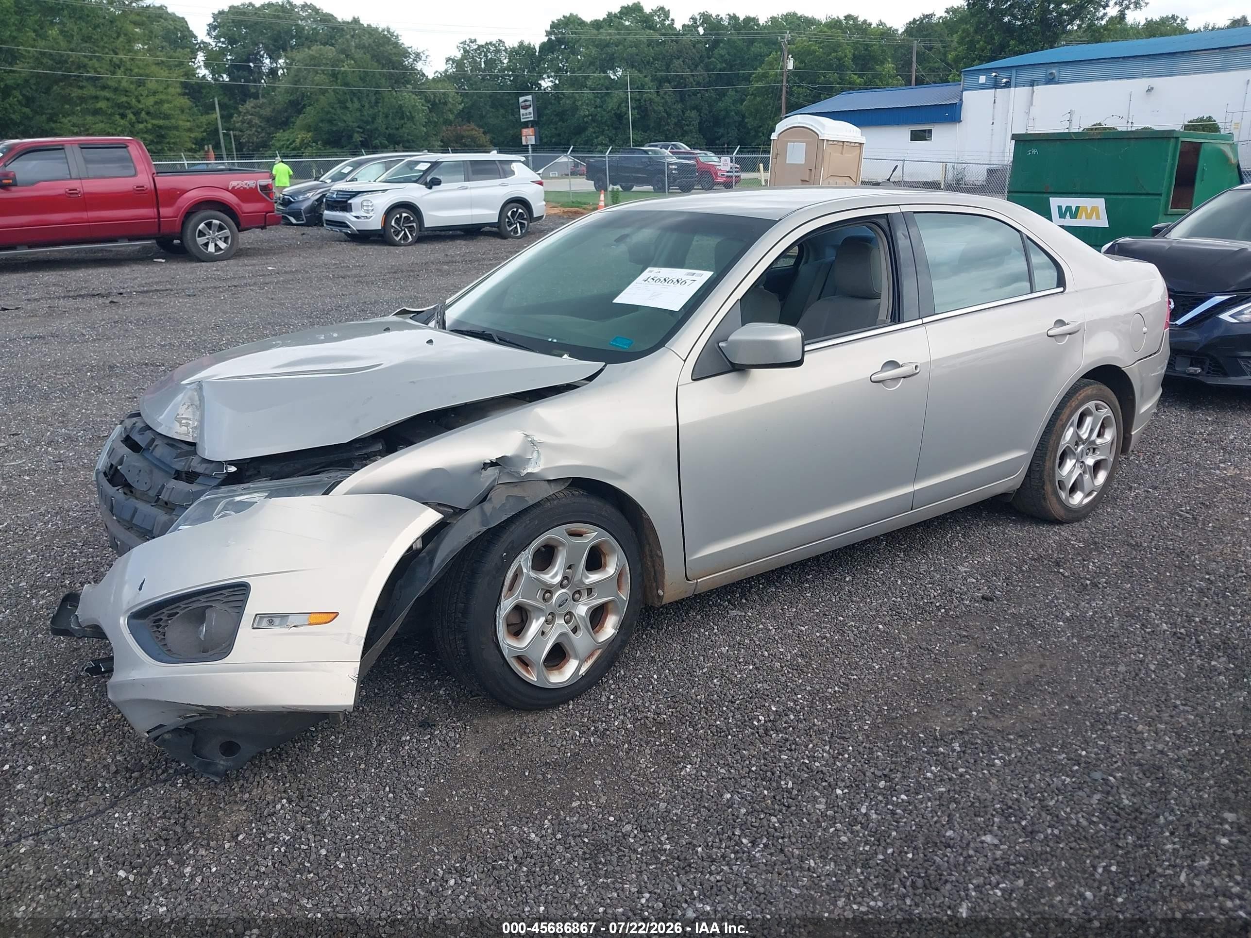 2010 Ford Fusion Se Gray vin: 3FAHP0HA3AR209171