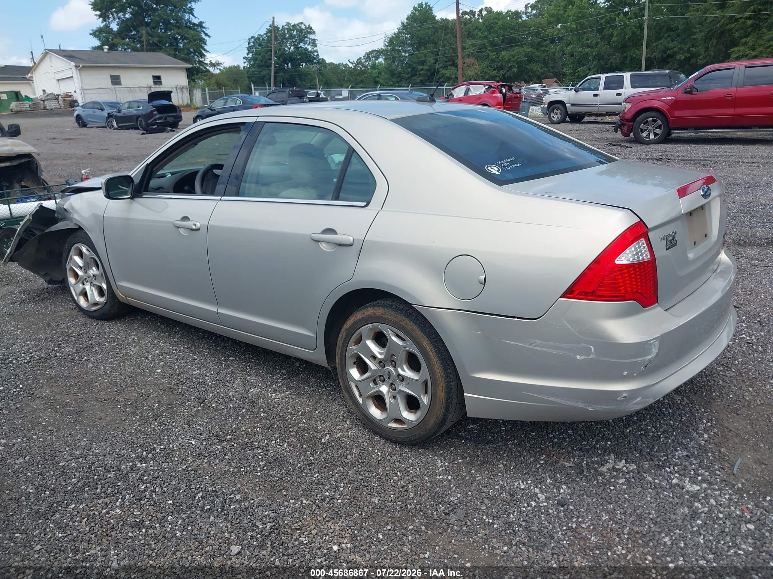 2010 Ford Fusion Se Gray vin: 3FAHP0HA3AR209171