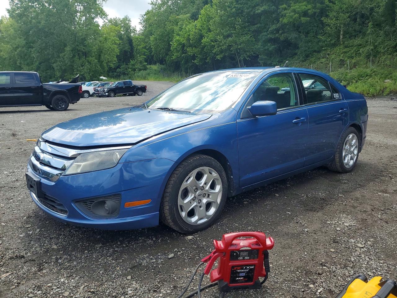 2010 Ford Fusion Se Blue vin: 3FAHP0HA3AR223829