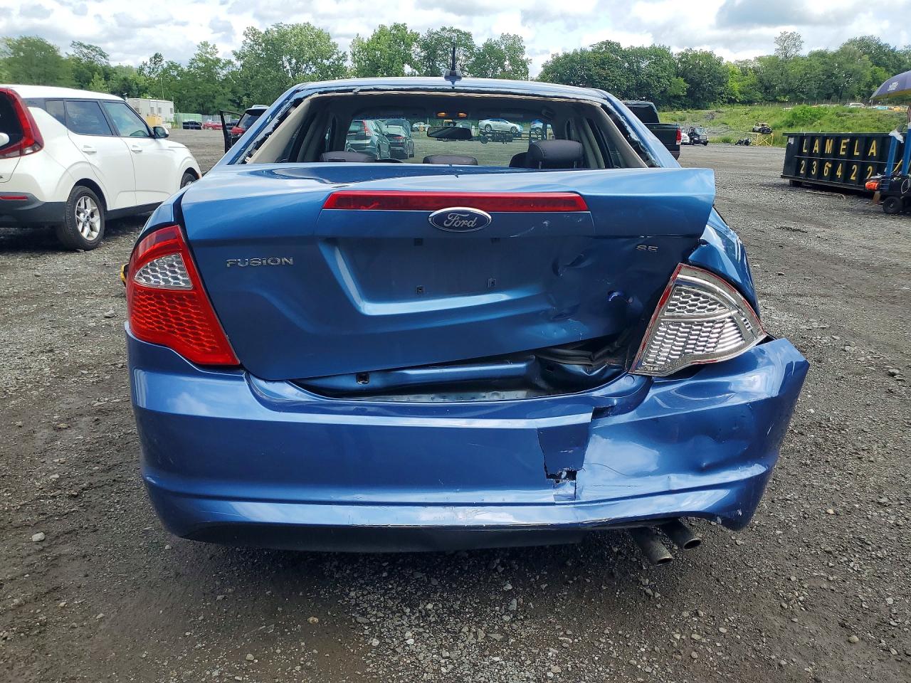 2010 Ford Fusion Se Blue vin: 3FAHP0HA3AR223829