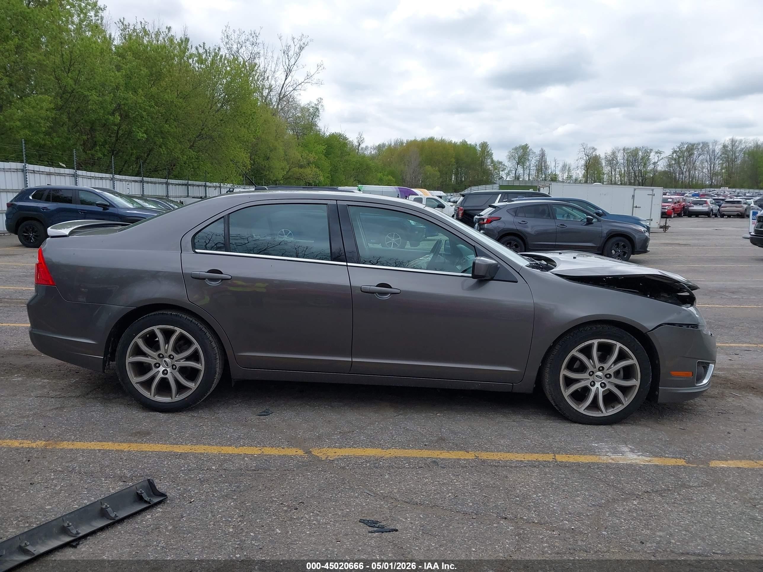 2010 Ford Fusion Se Gray vin: 3FAHP0HA3AR229811