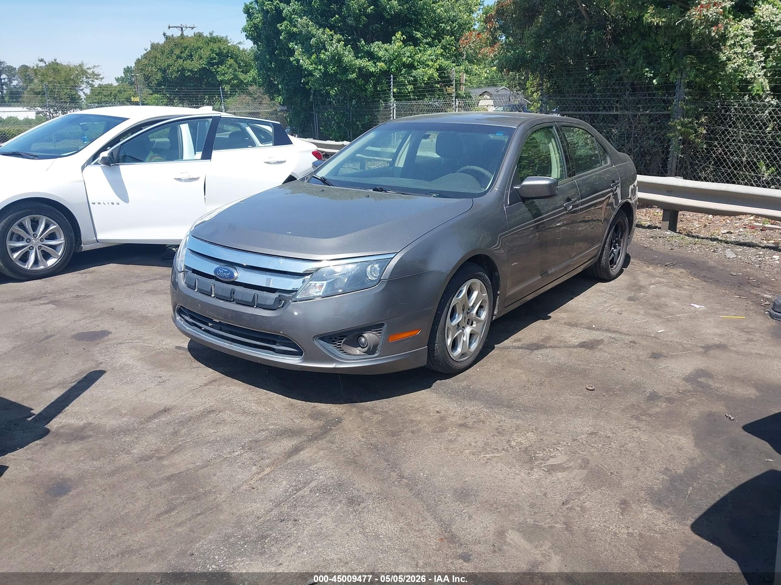 2010 Ford Fusion Se Gray vin: 3FAHP0HA3AR250674