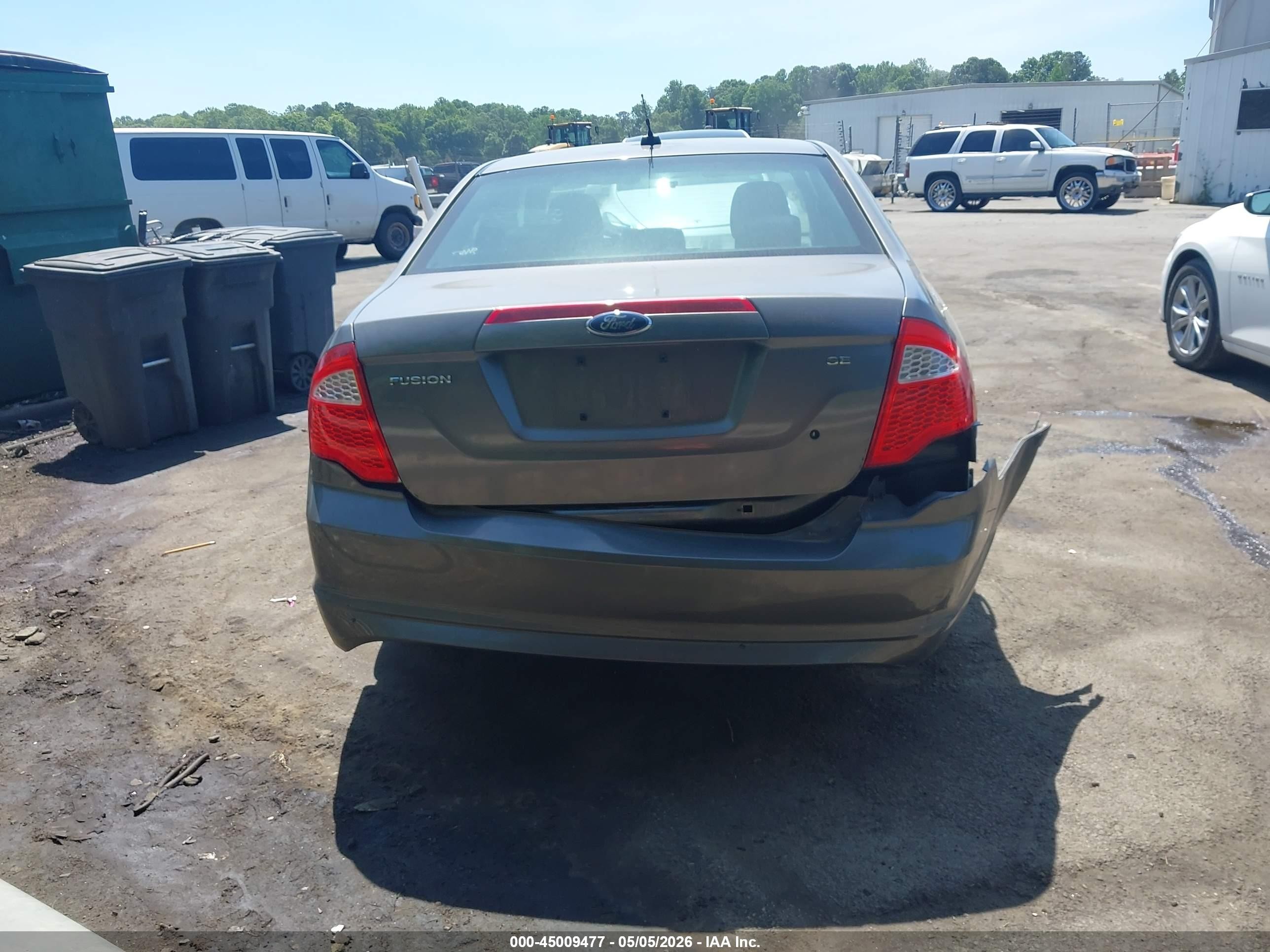 2010 Ford Fusion Se Gray vin: 3FAHP0HA3AR250674