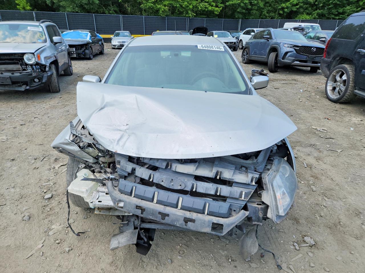 2010 Ford Fusion Se Серебряный vin: 3FAHP0HA3AR262663