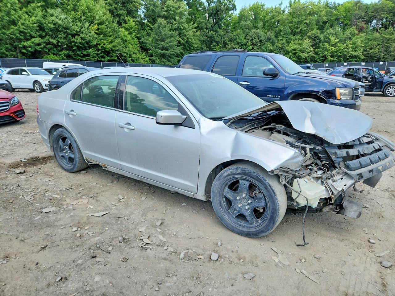 2010 Ford Fusion Se Серебряный vin: 3FAHP0HA3AR262663