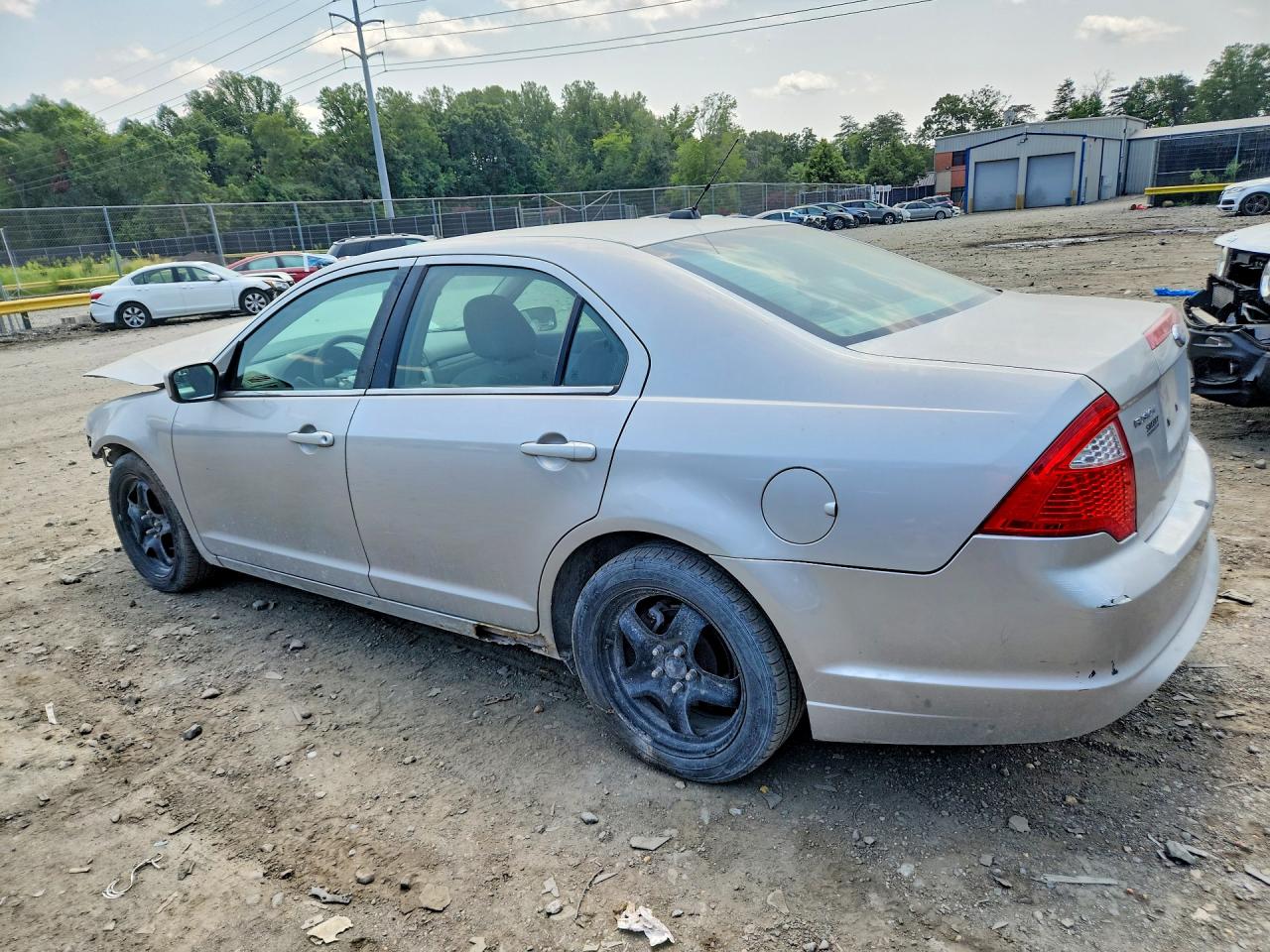 2010 Ford Fusion Se Серебряный vin: 3FAHP0HA3AR262663
