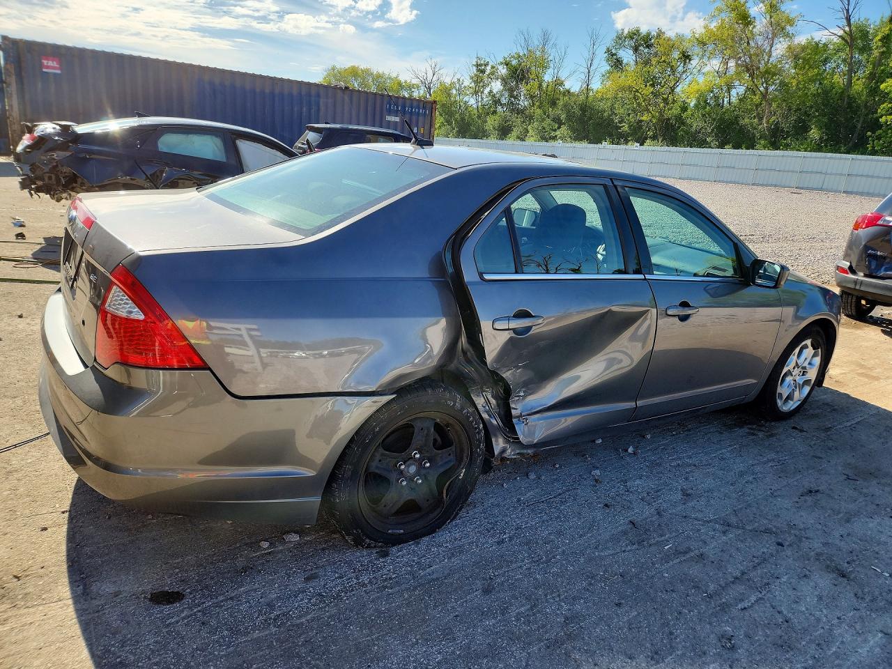 2010 Ford Fusion Se Gray vin: 3FAHP0HA3AR283237